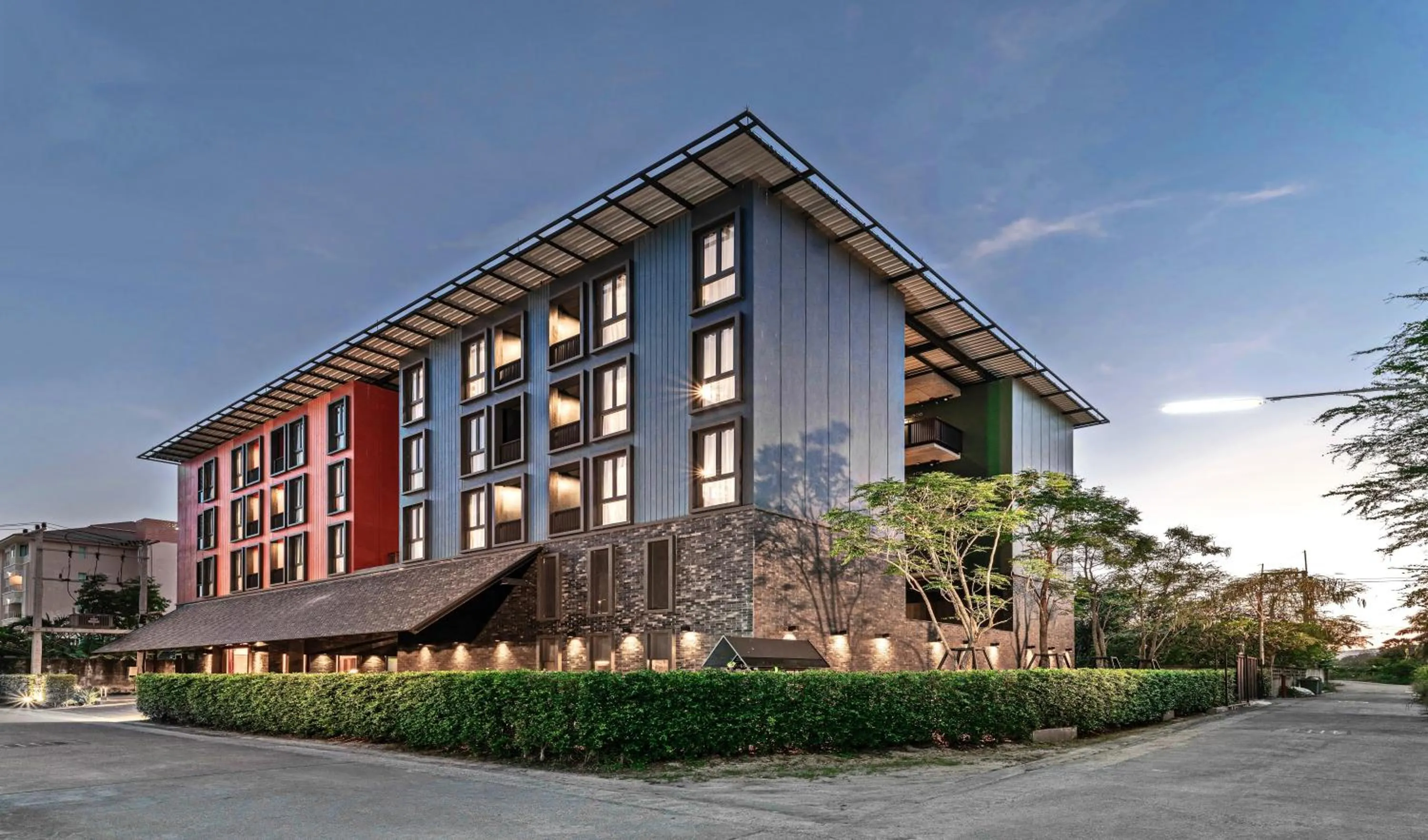 Property building in Hua Hin Habitat Hotel- SHA Extra Plus