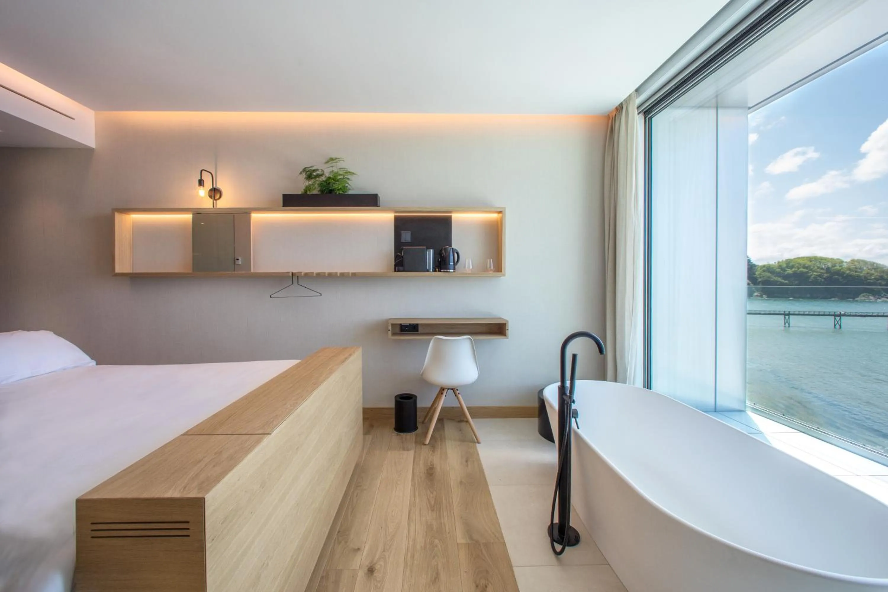 Living room, Bed in Noa Boutique Hotel