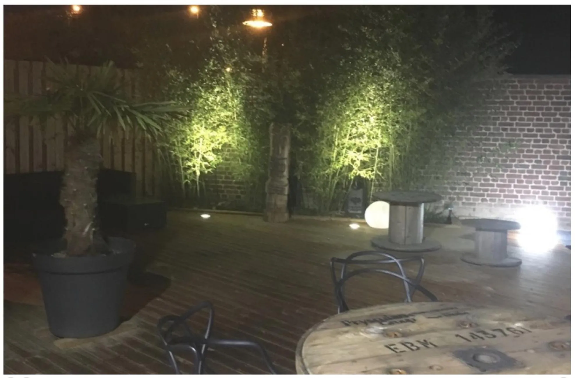 Patio in La Caroline