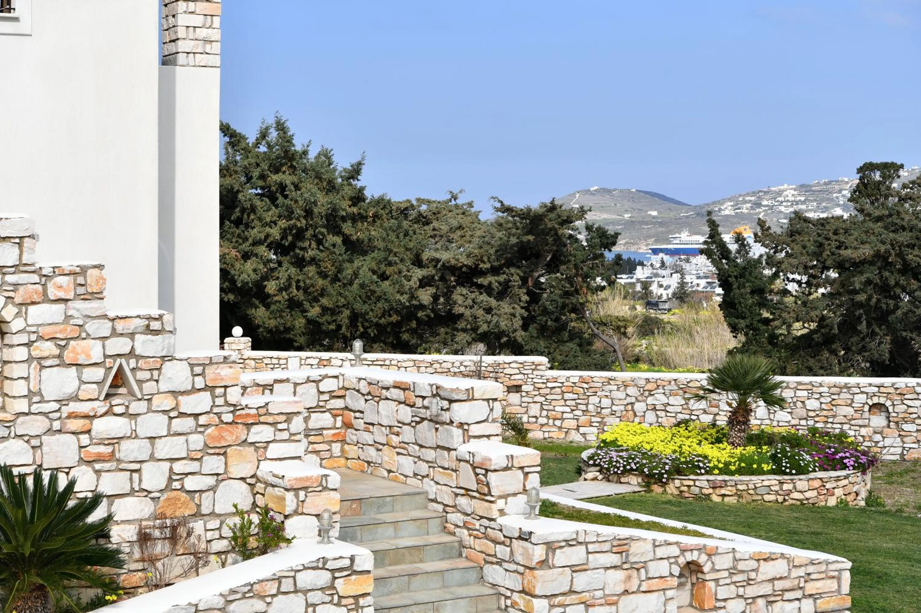 Garden in Villa Trifylia