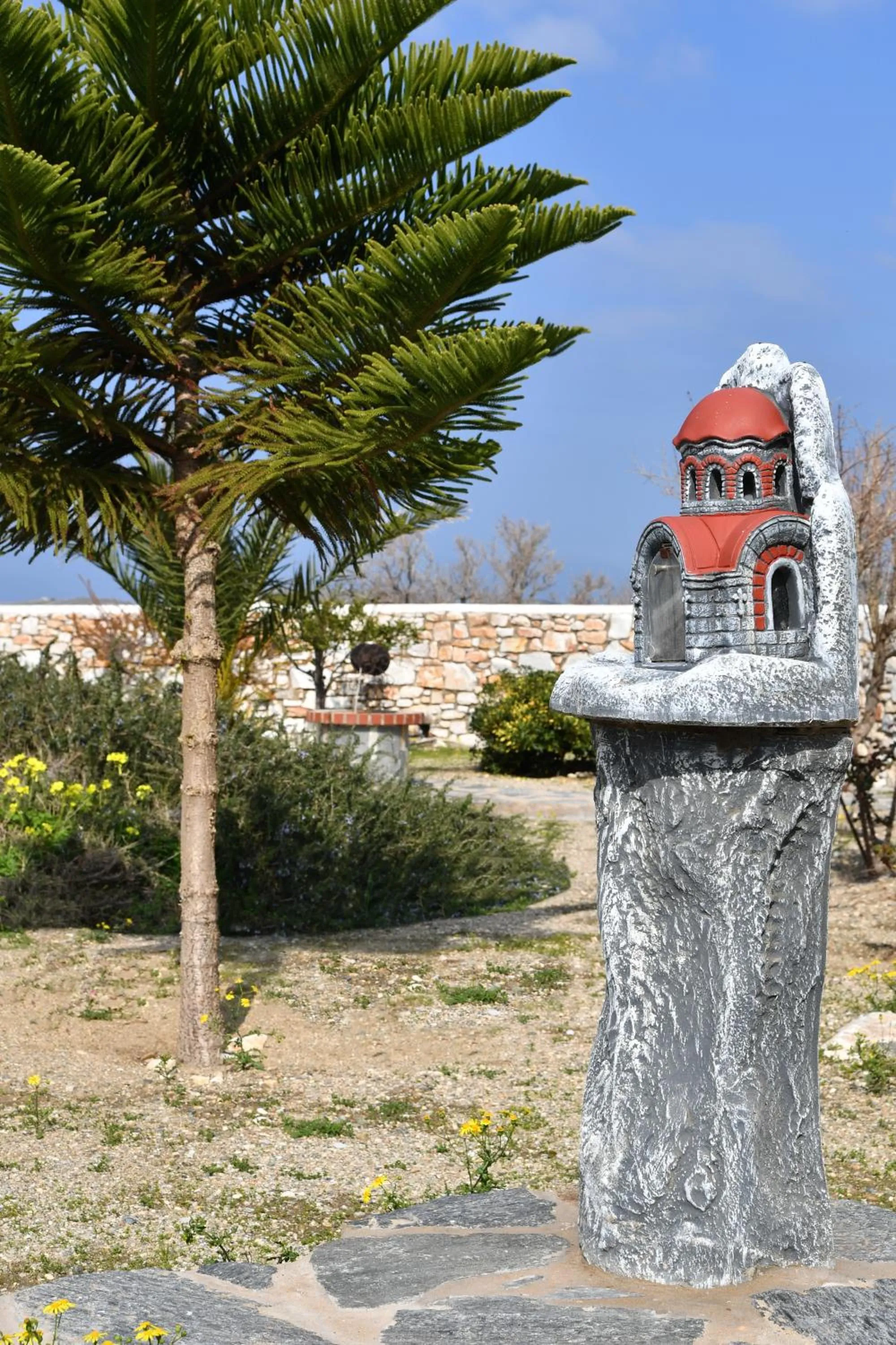 Decorative detail in Villa Trifylia