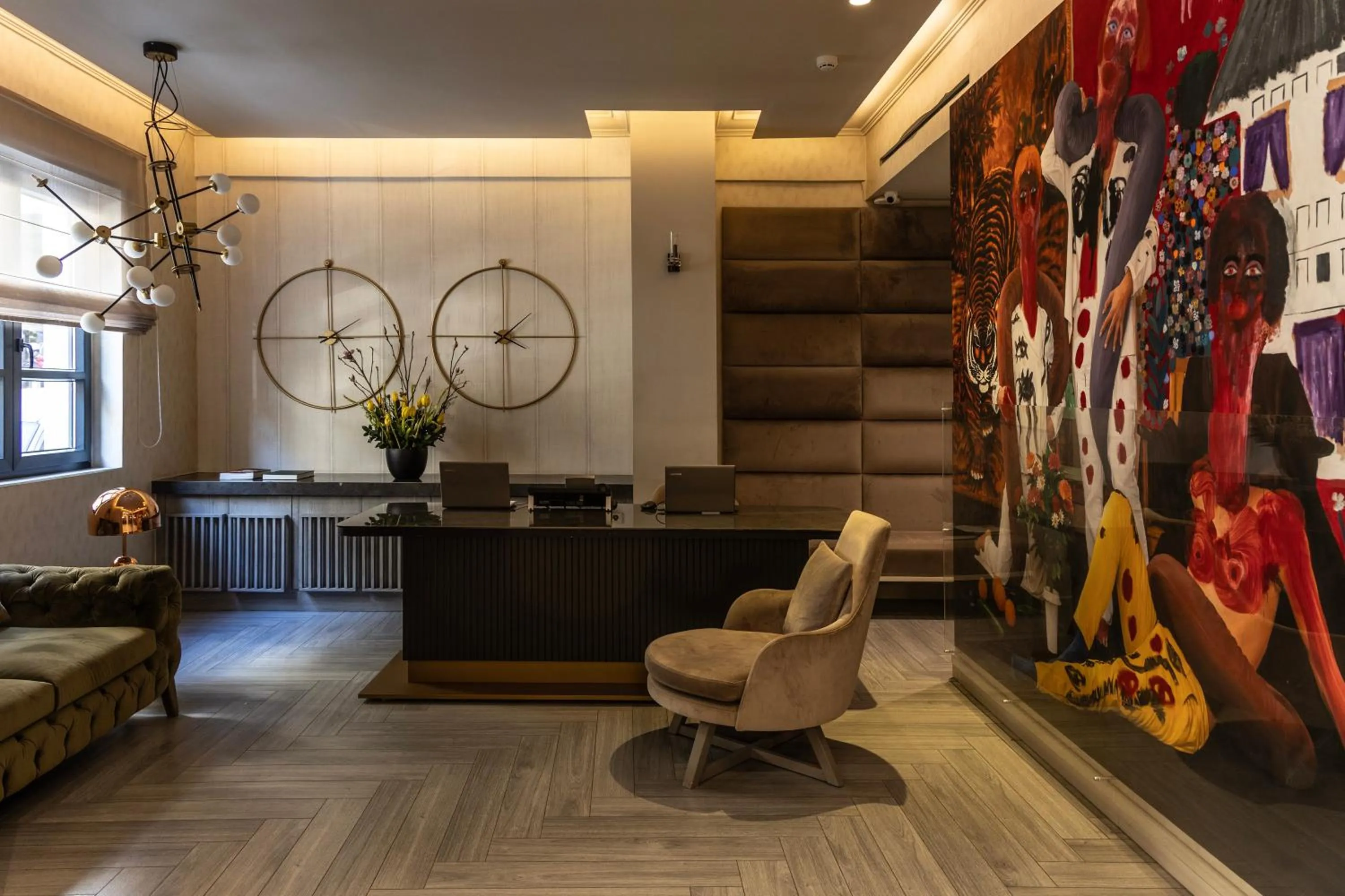 Lobby or reception in Oniro City