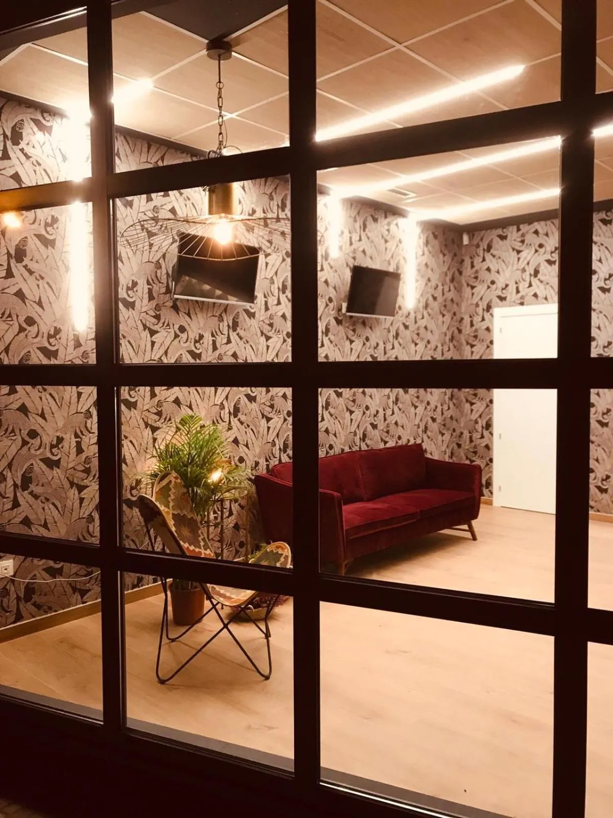 Lobby or reception in Rener Hotel Los Campones