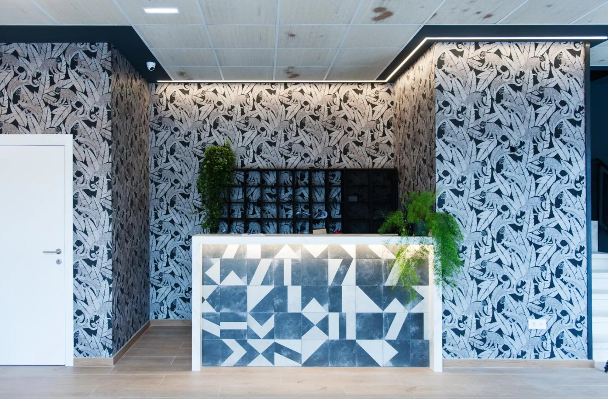 Lobby or reception in Rener Hotel Los Campones