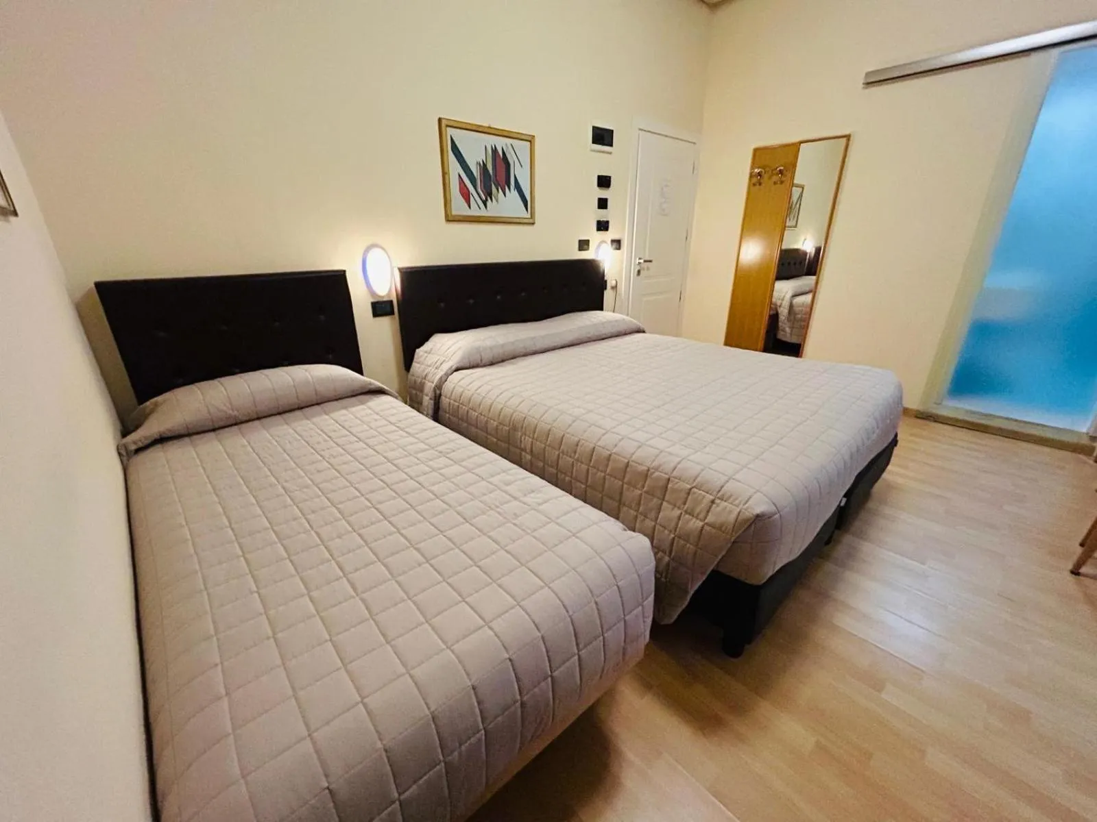 Bedroom, Bed in Hotel Milano