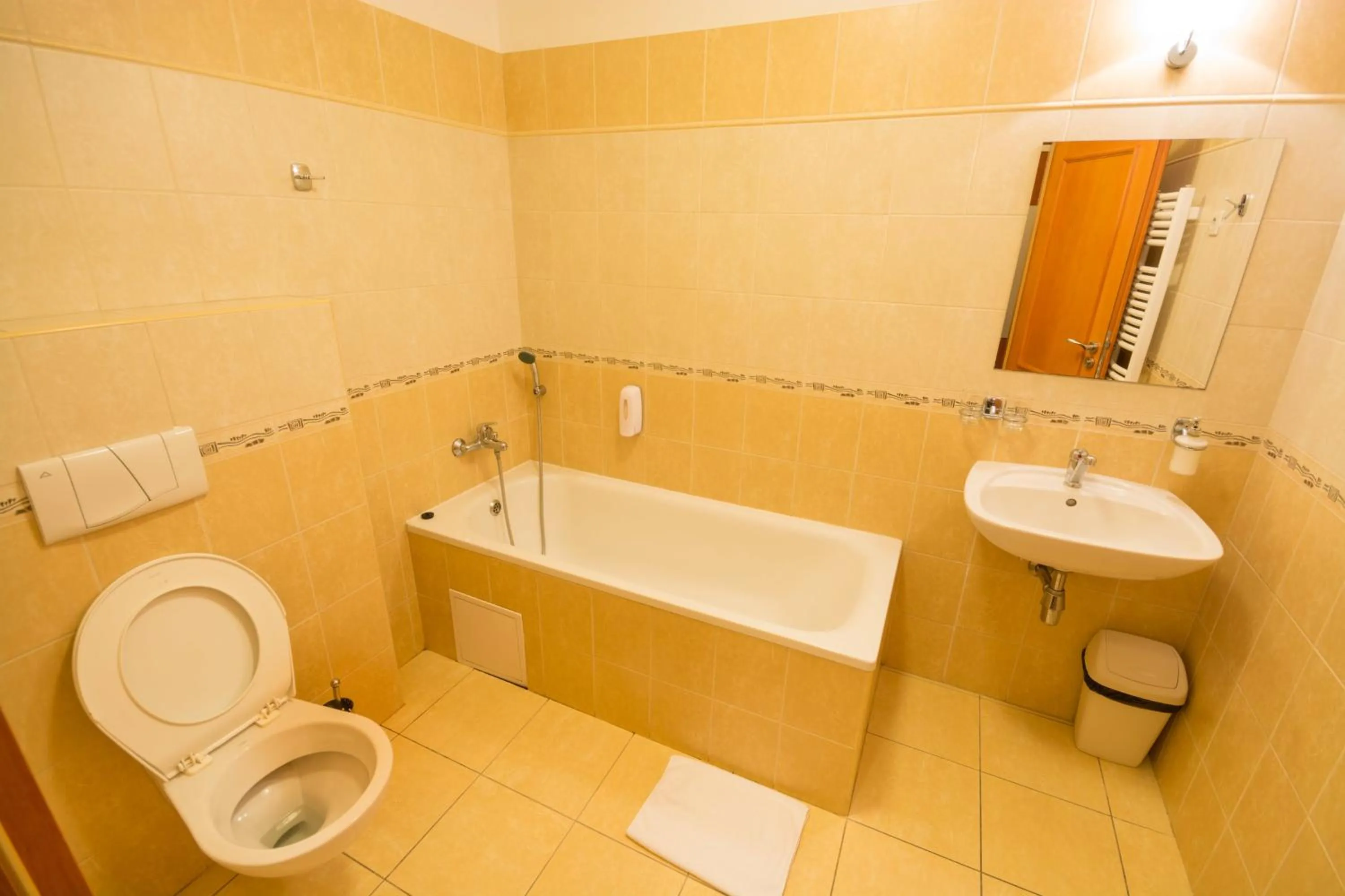 Shower in Hotel Na Kocandě