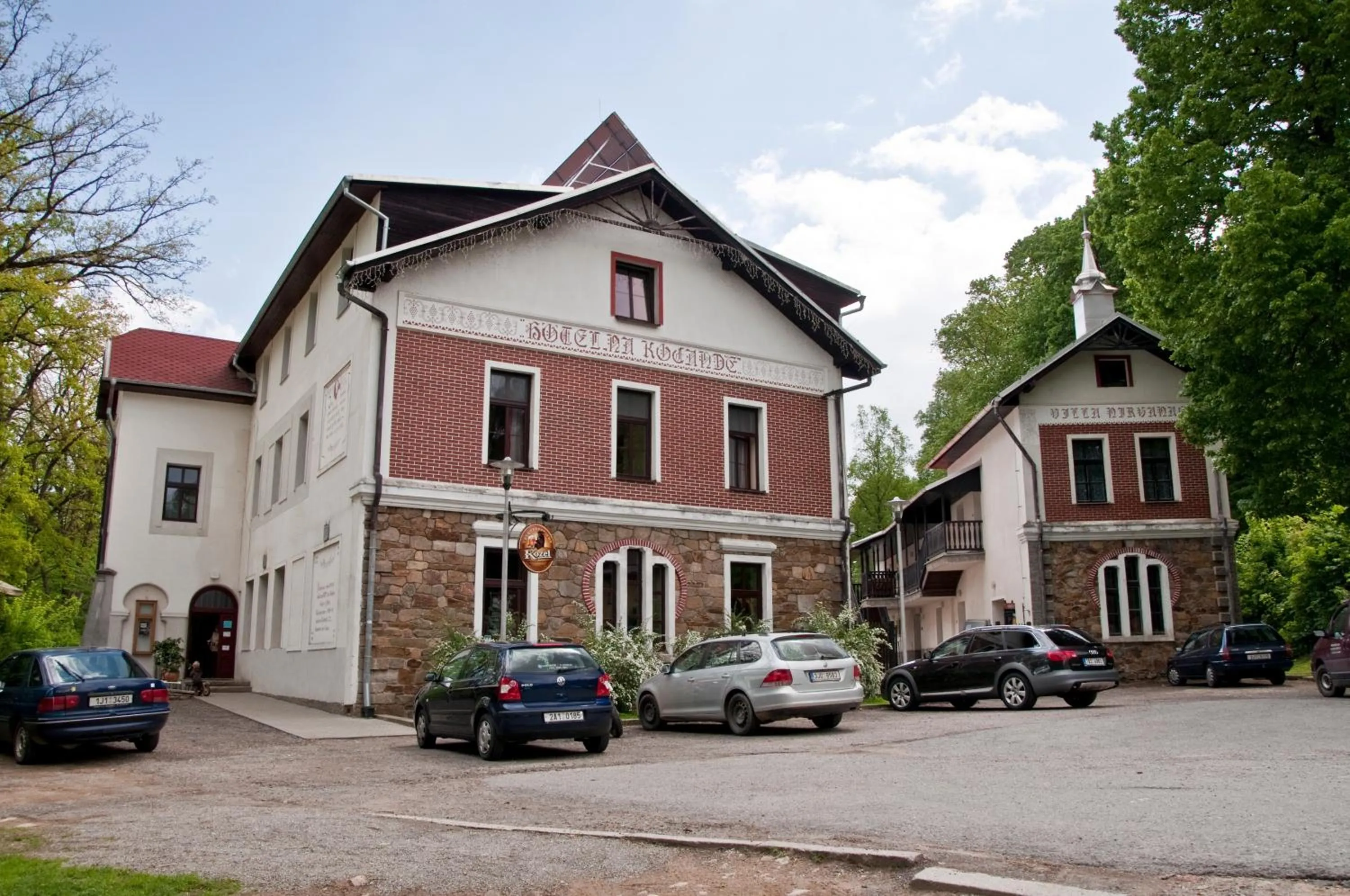 Facade/entrance in Hotel Na Kocandě