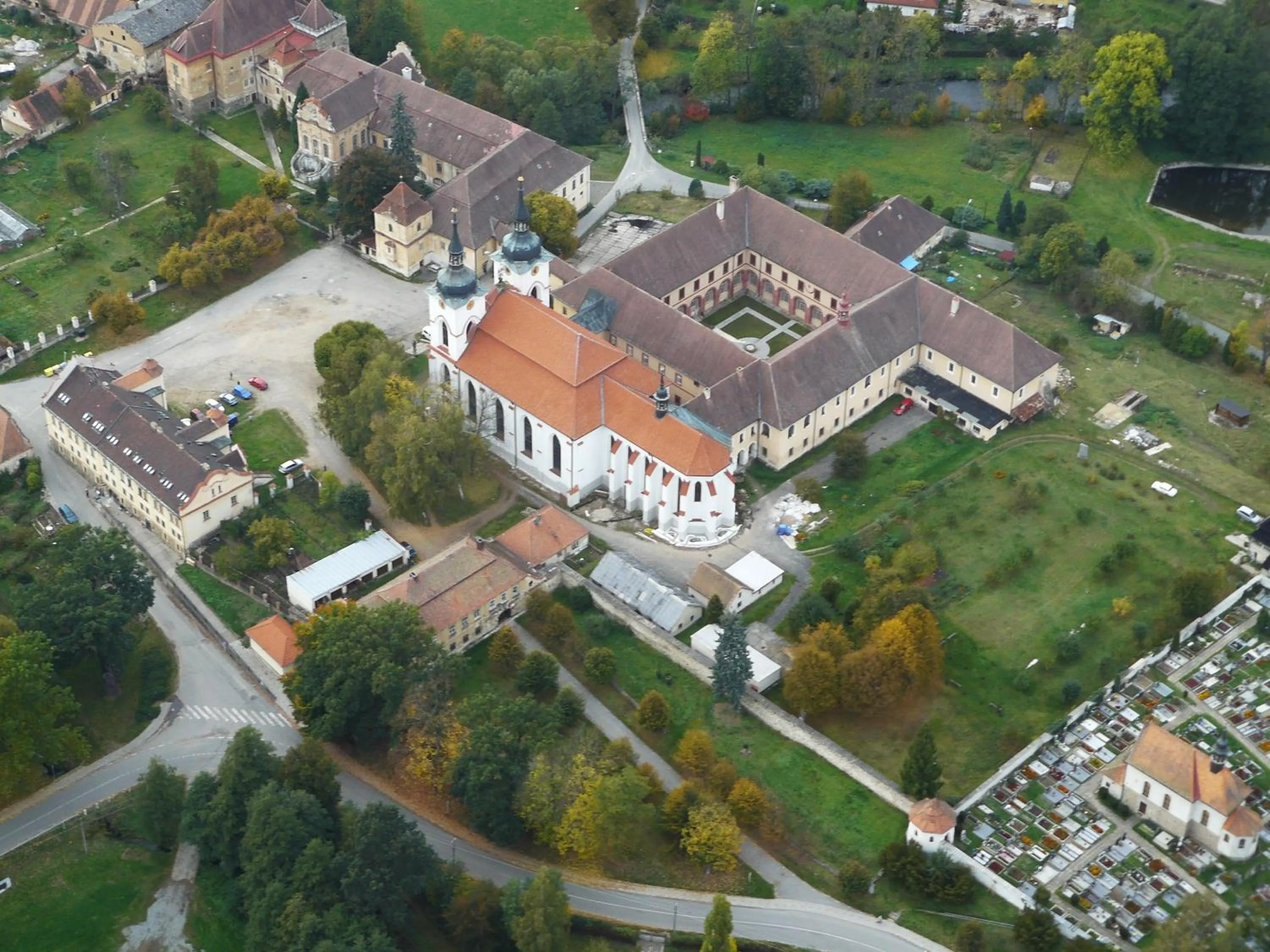 Bird's eye view in Hotel Na Kocandě