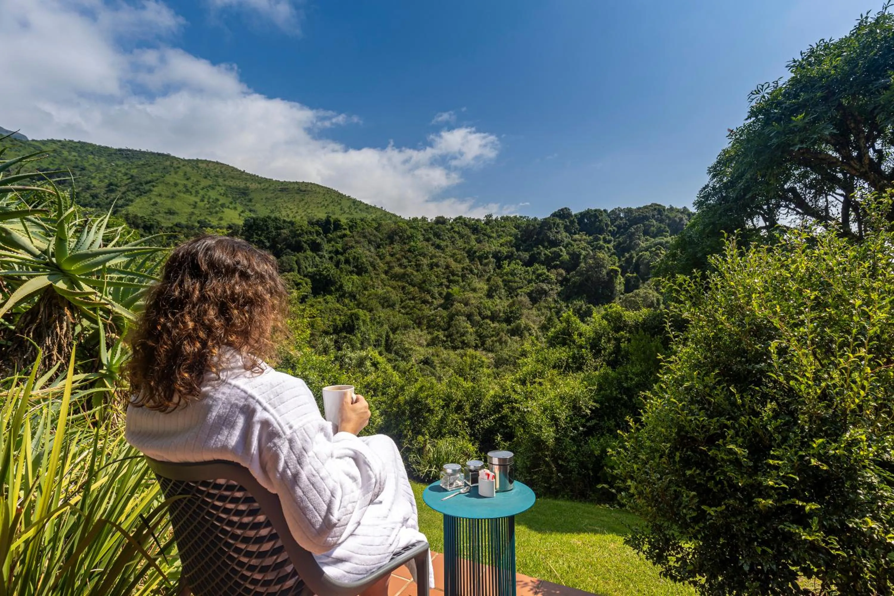 Patio in Cavern Resort & Spa