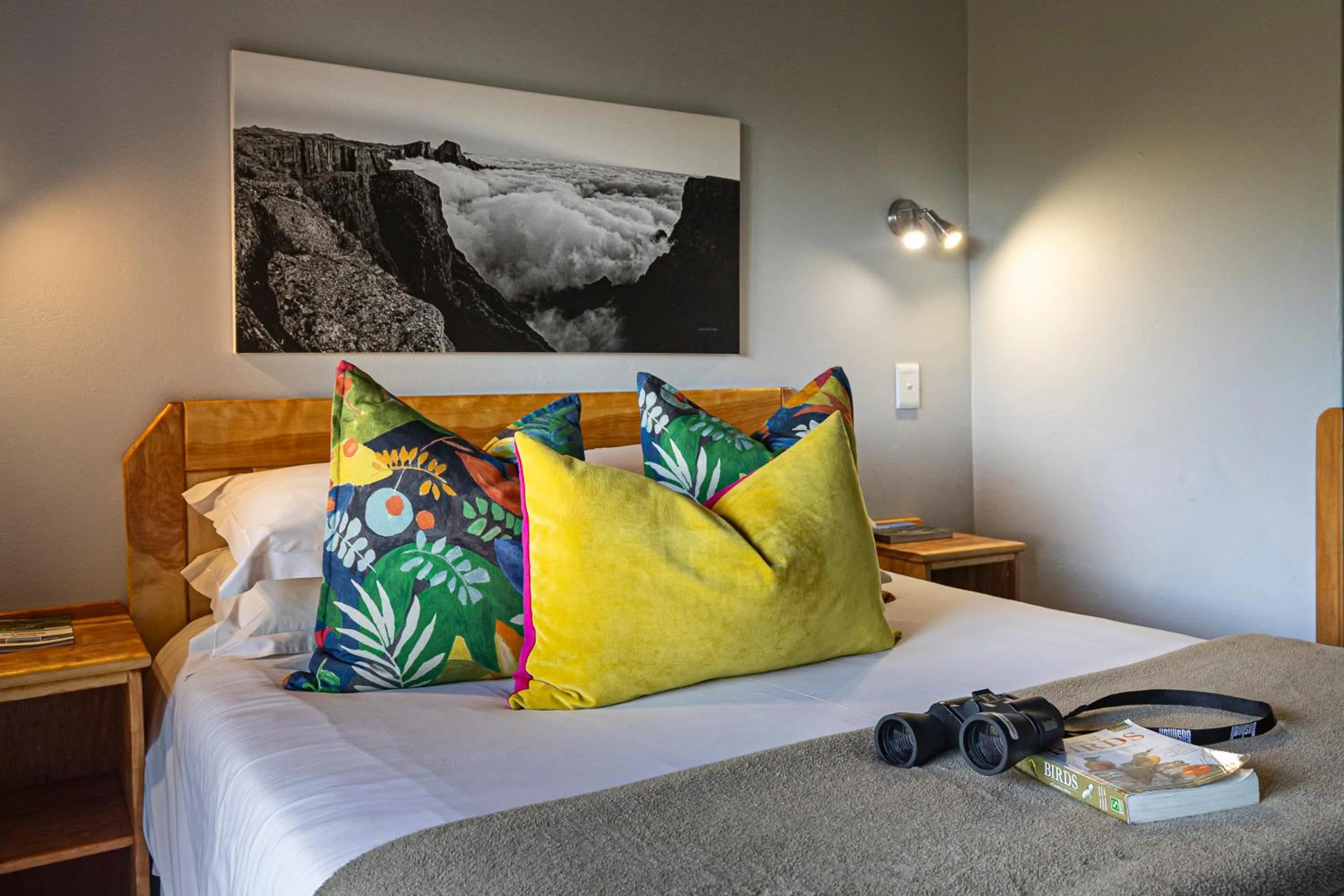 Bed in Cavern Resort & Spa