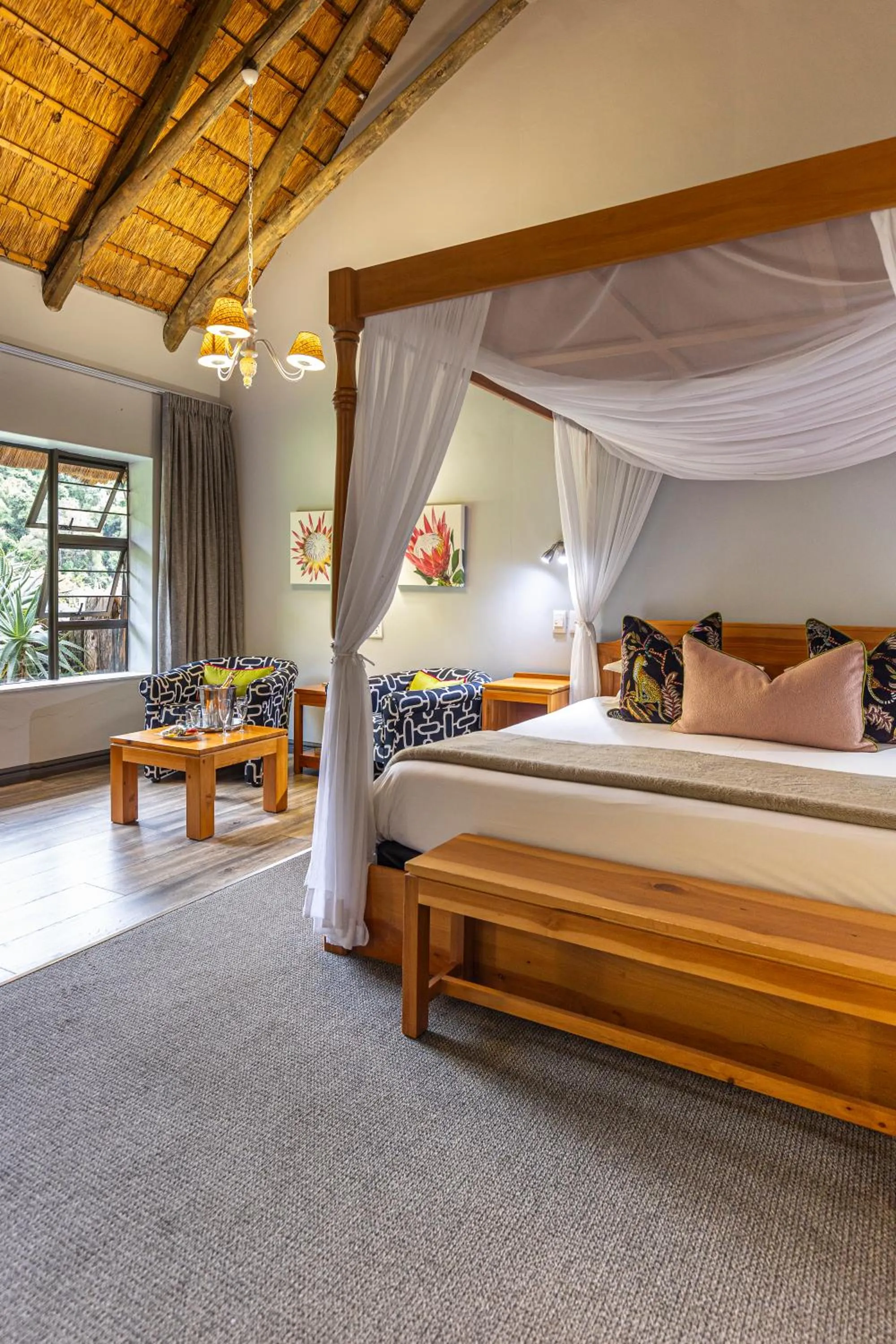 Bedroom, Bed in Cavern Resort & Spa