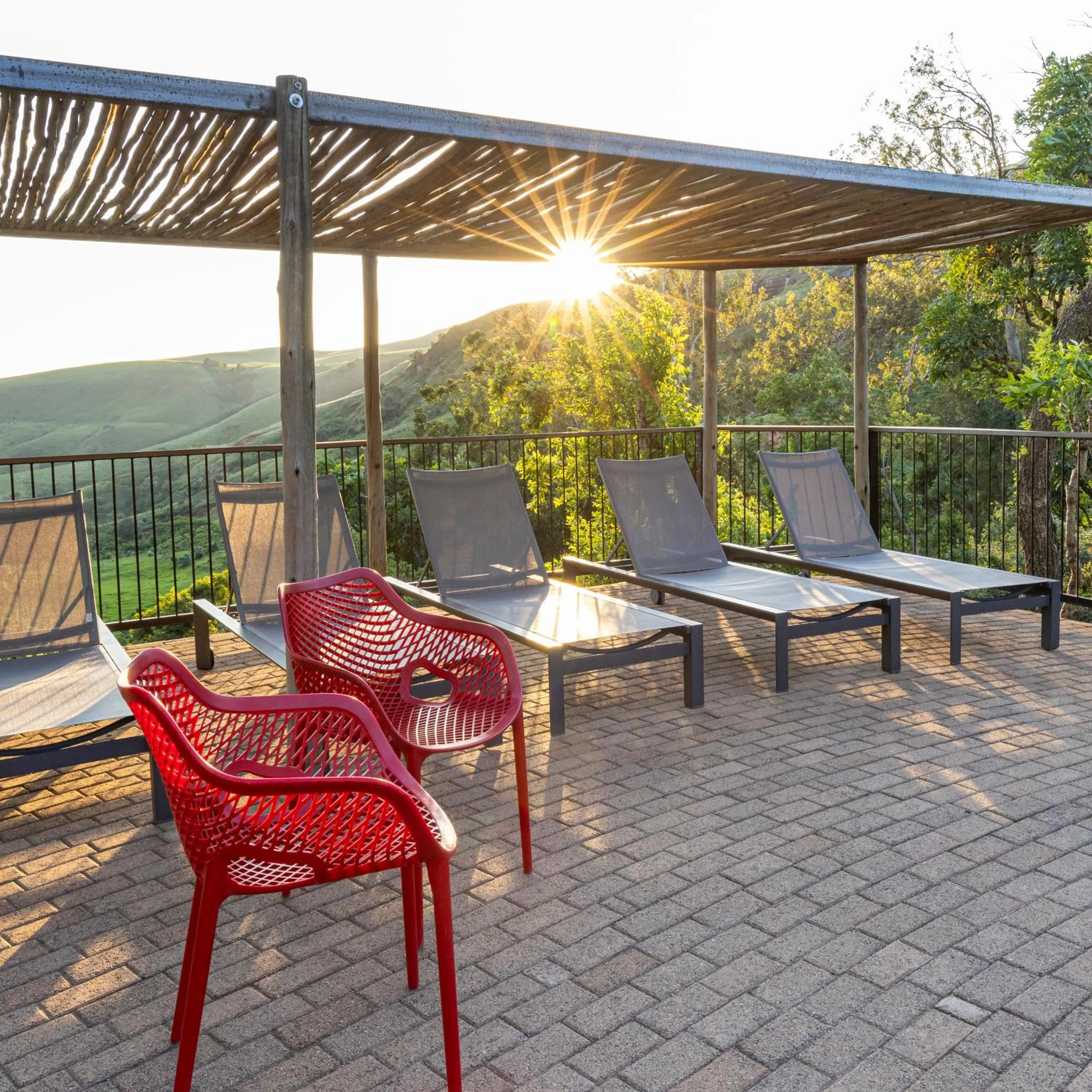 Swimming pool in Cavern Resort & Spa