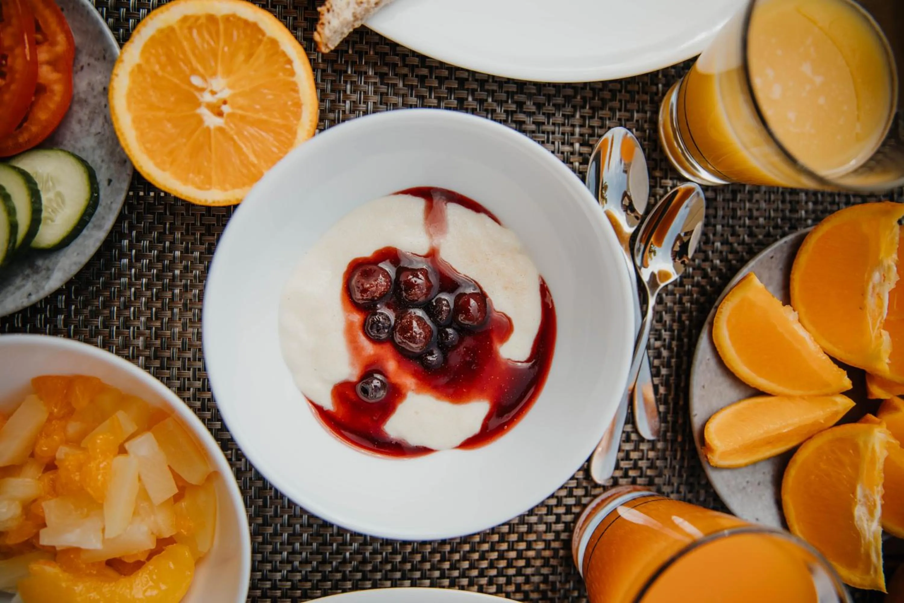 Breakfast in Sonnenhotel Weingut Römmert Spa und Wellness