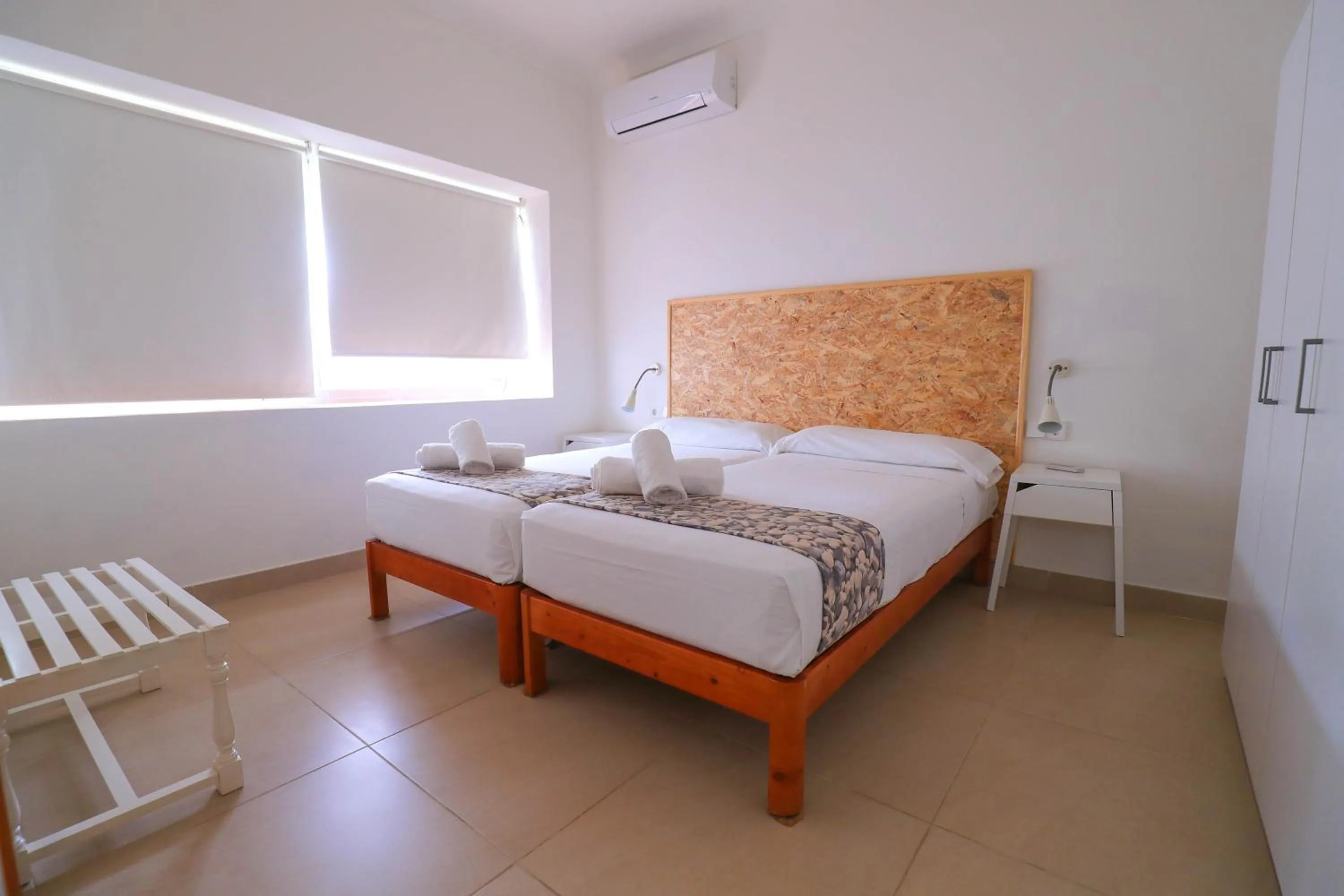 Bed in Es Mitjorn Hotel