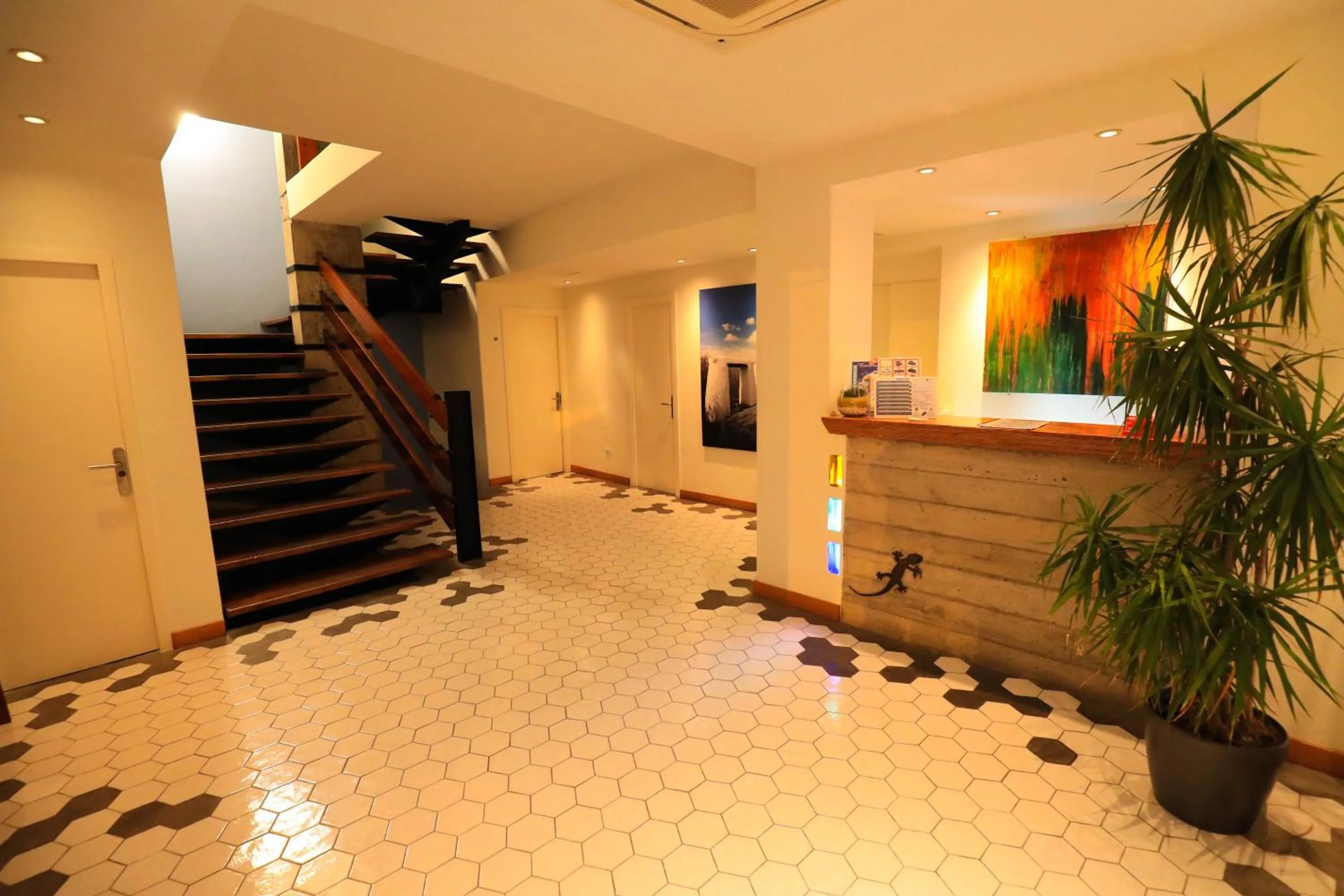 Lobby or reception in Es Mitjorn Hotel