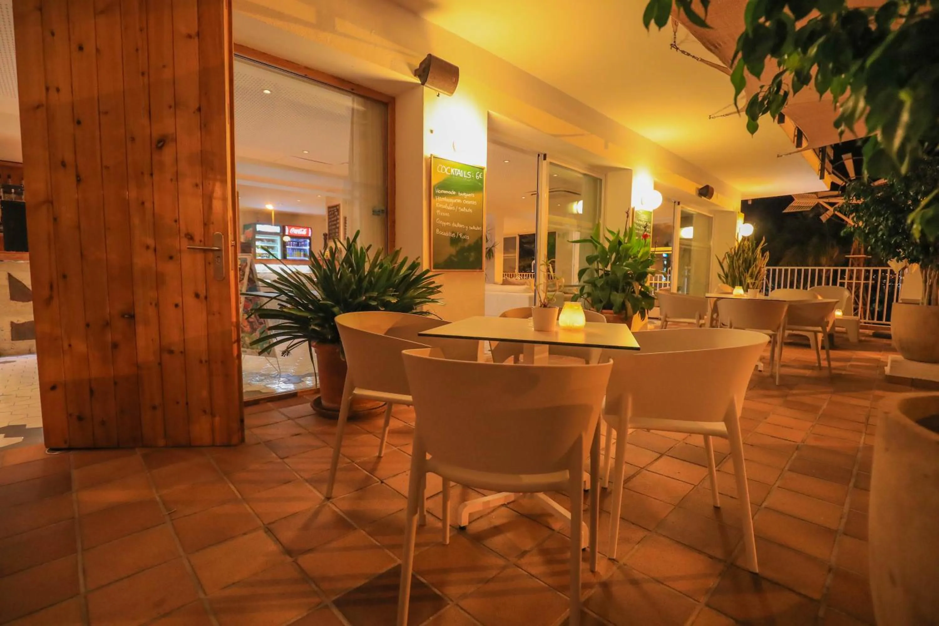 Balcony/Terrace in Es Mitjorn Hotel