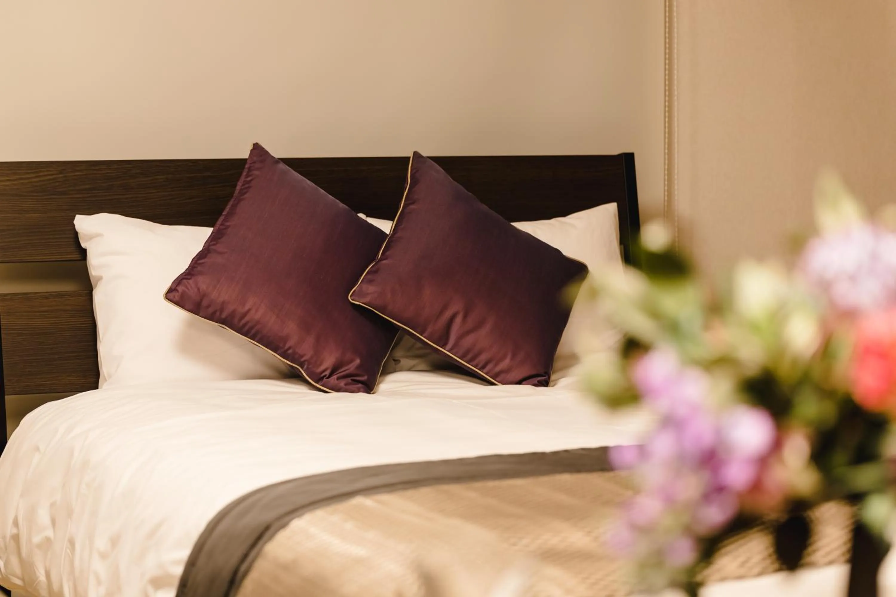 Bed in Fuji Heights Hotel