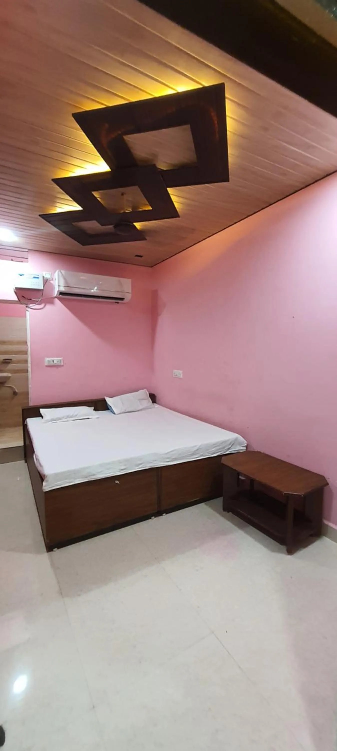 Bed in Hotel vidhata