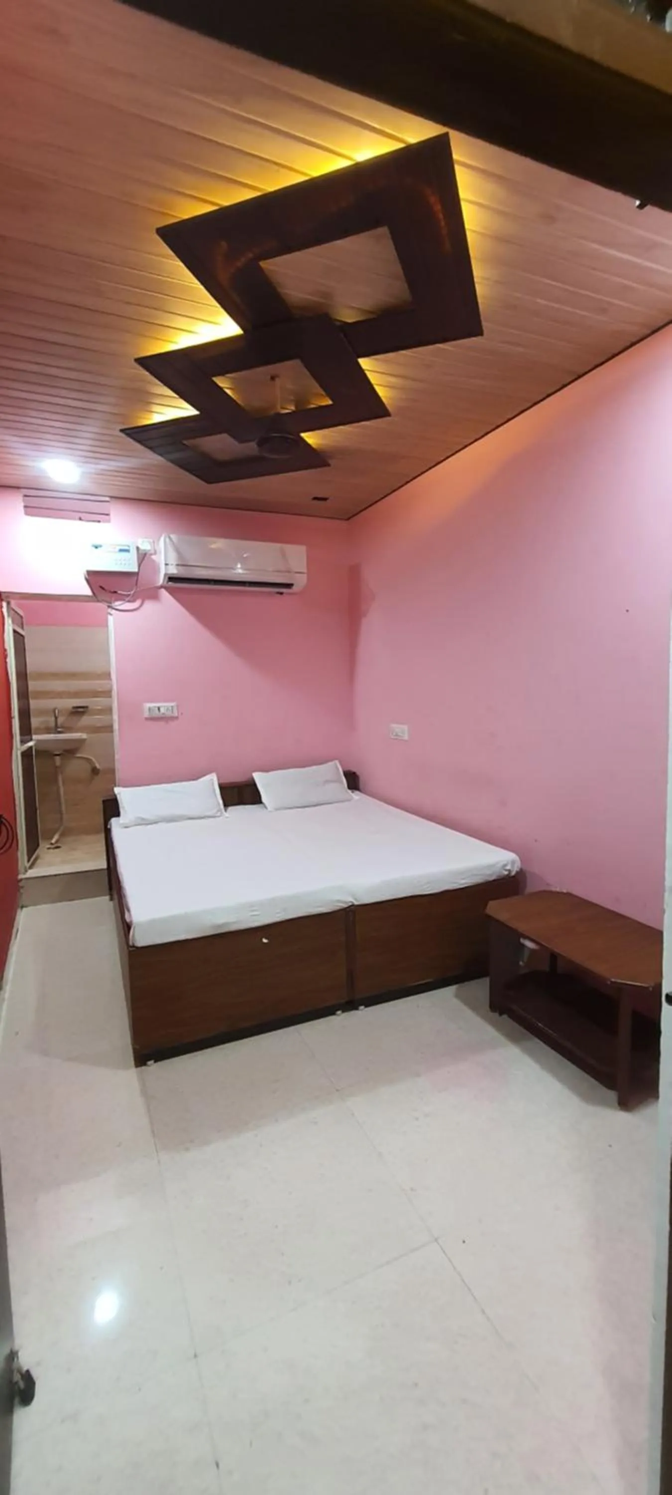 Bed in Hotel vidhata