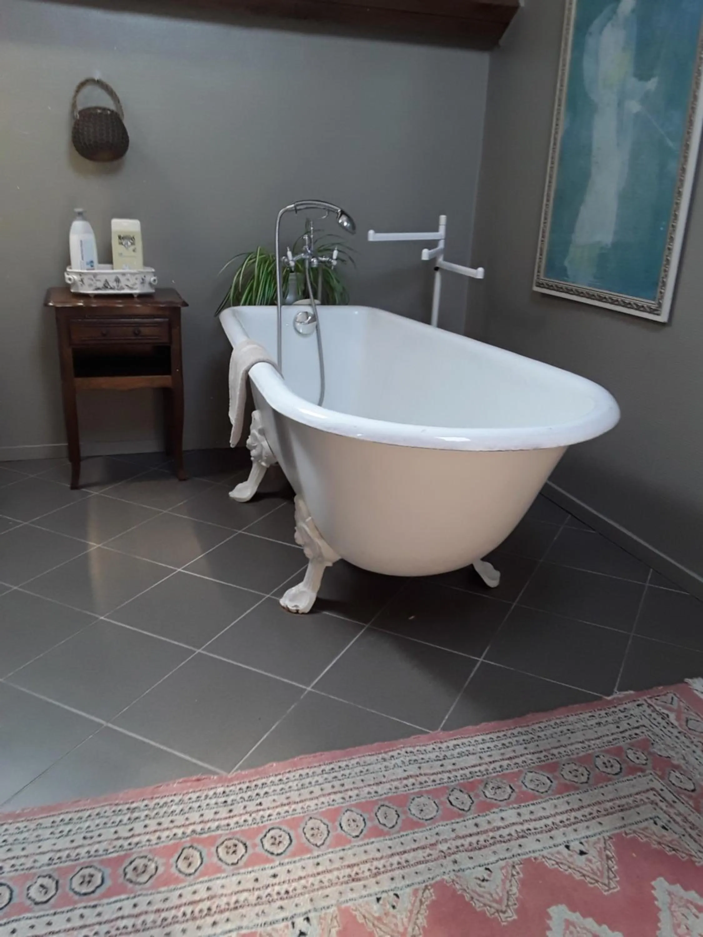 Bathroom in La Belvinière Chambres et table d'hôtes