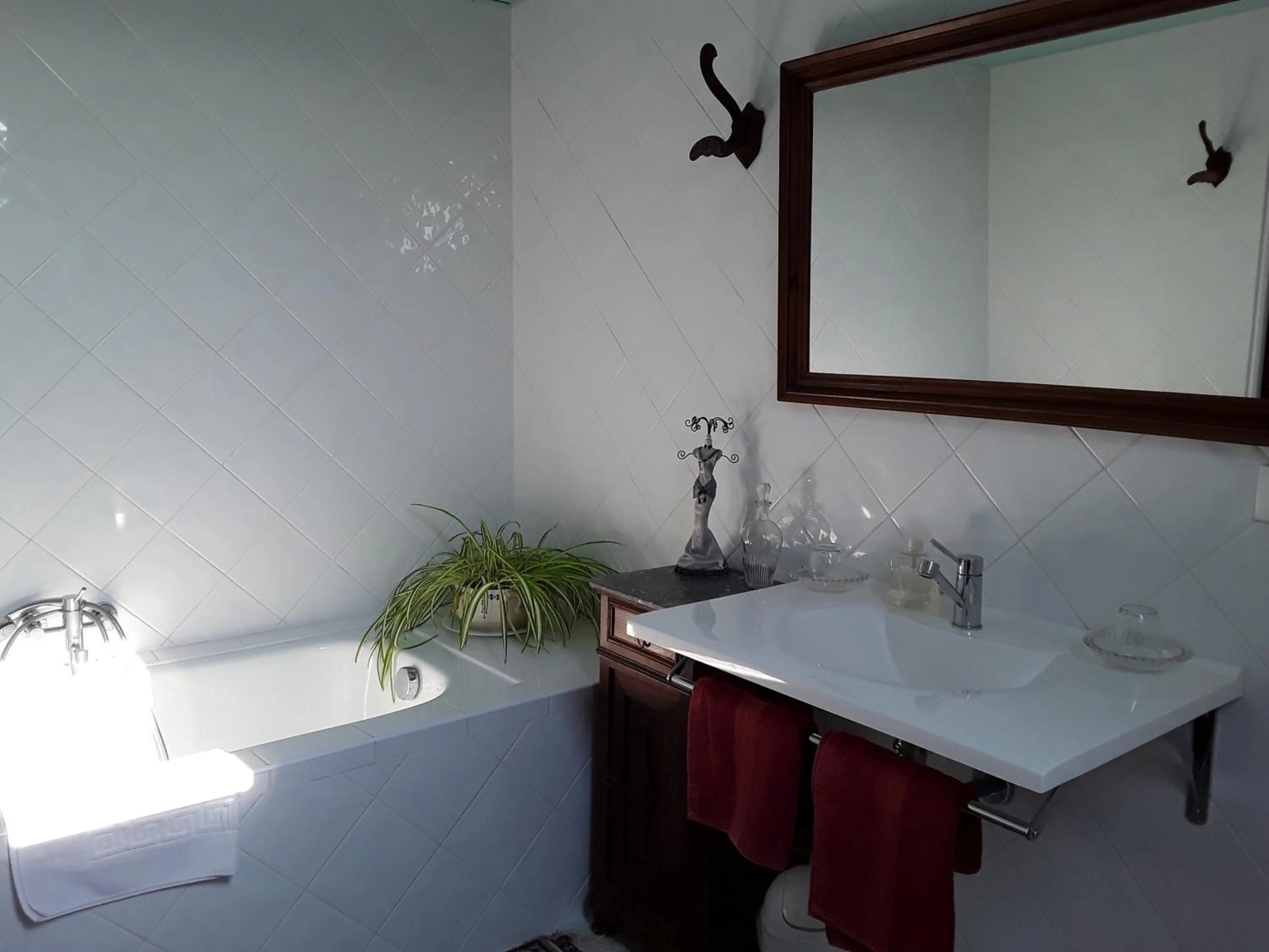 Bathroom in La Belvinière Chambres et table d'hôtes