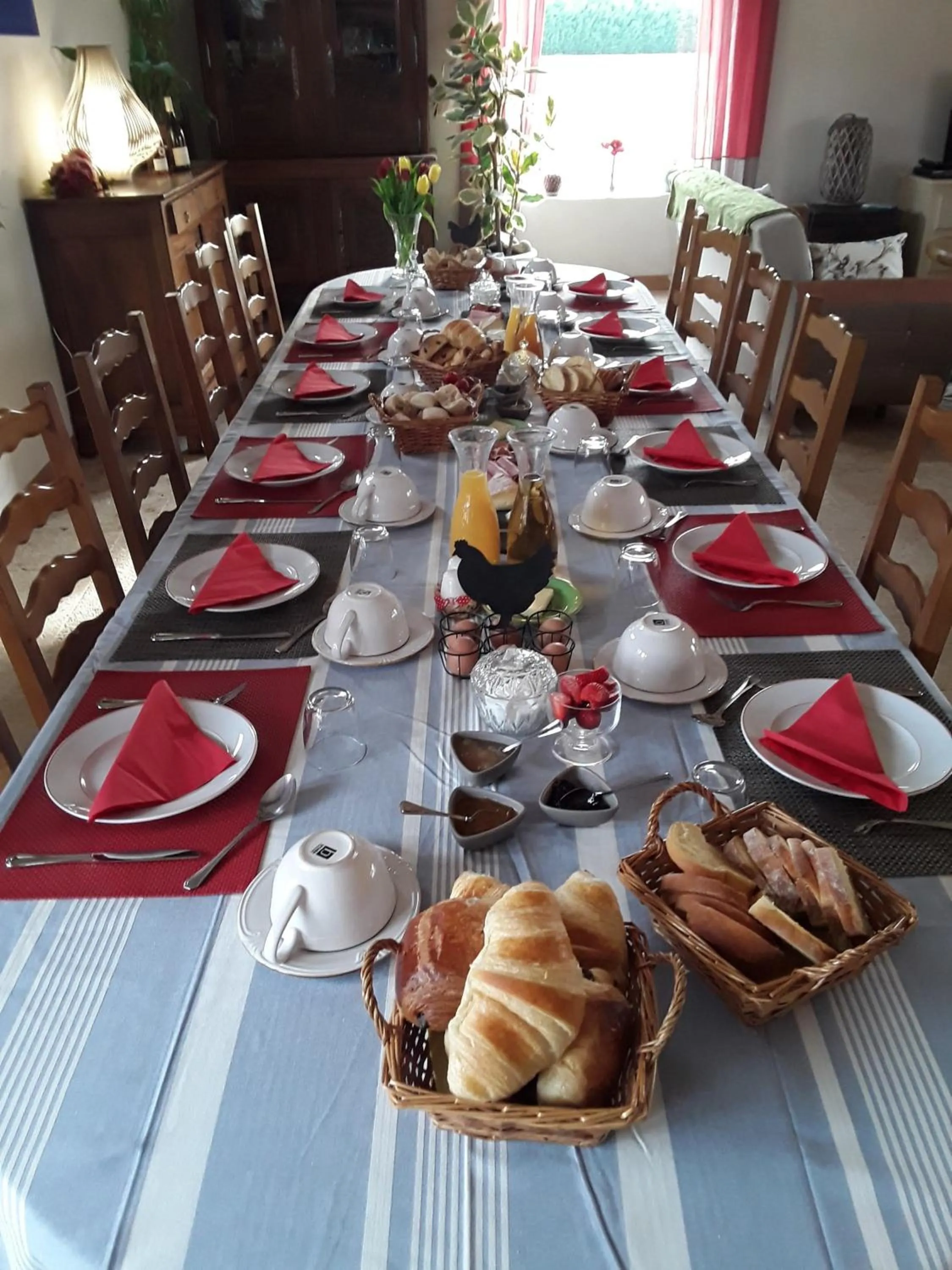 Breakfast in La Belvinière Chambres et table d'hôtes