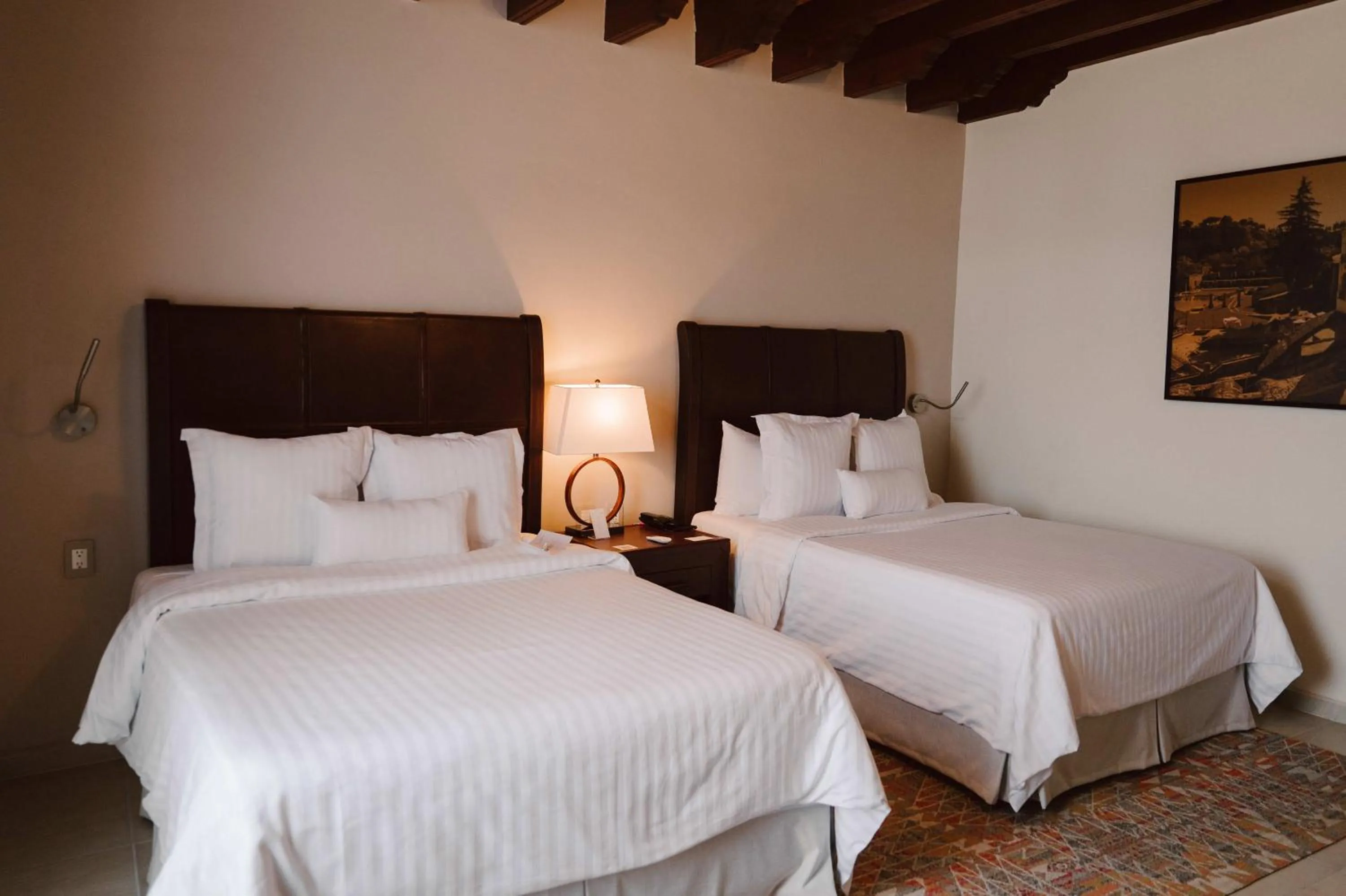 Bed in Hotel Hacienda la Venta