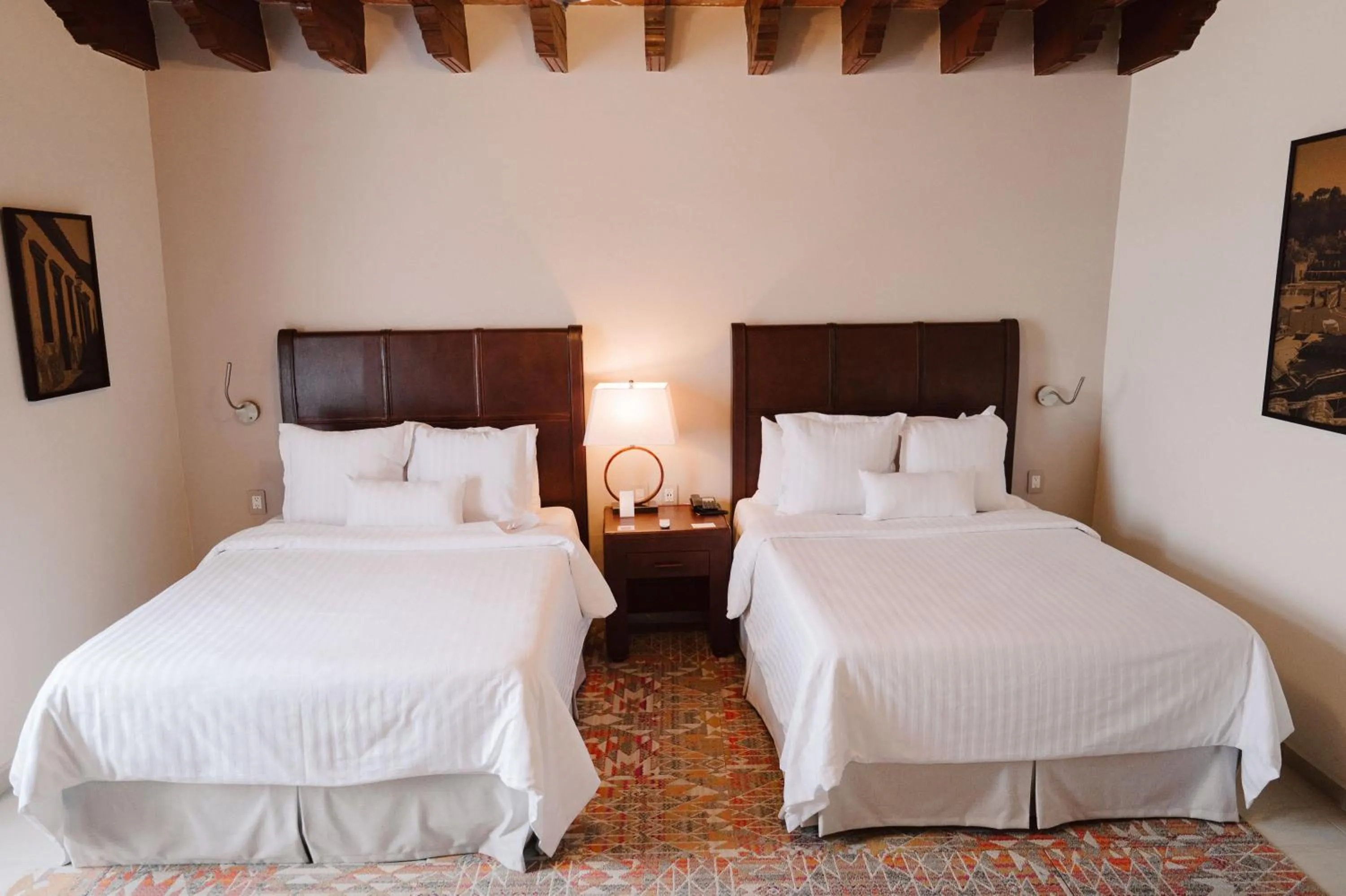 Bed in Hotel Hacienda la Venta