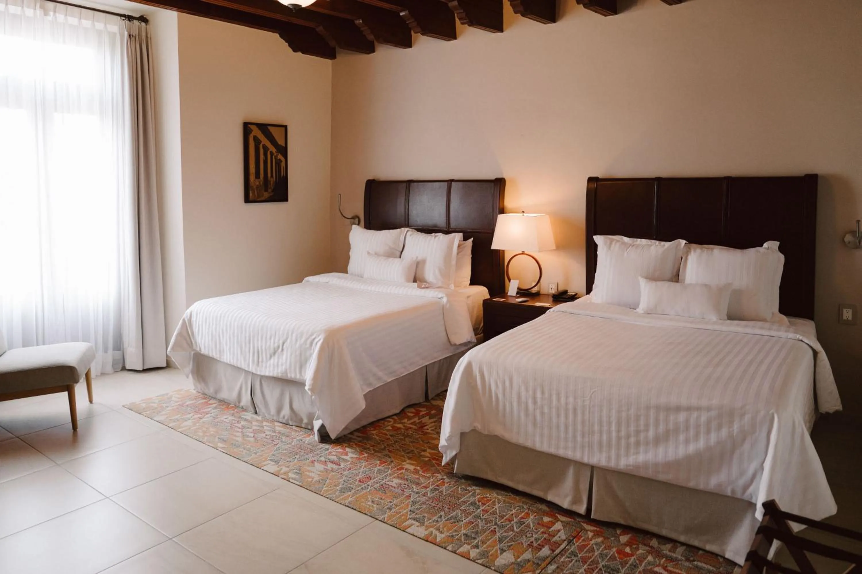 Bed in Hotel Hacienda la Venta