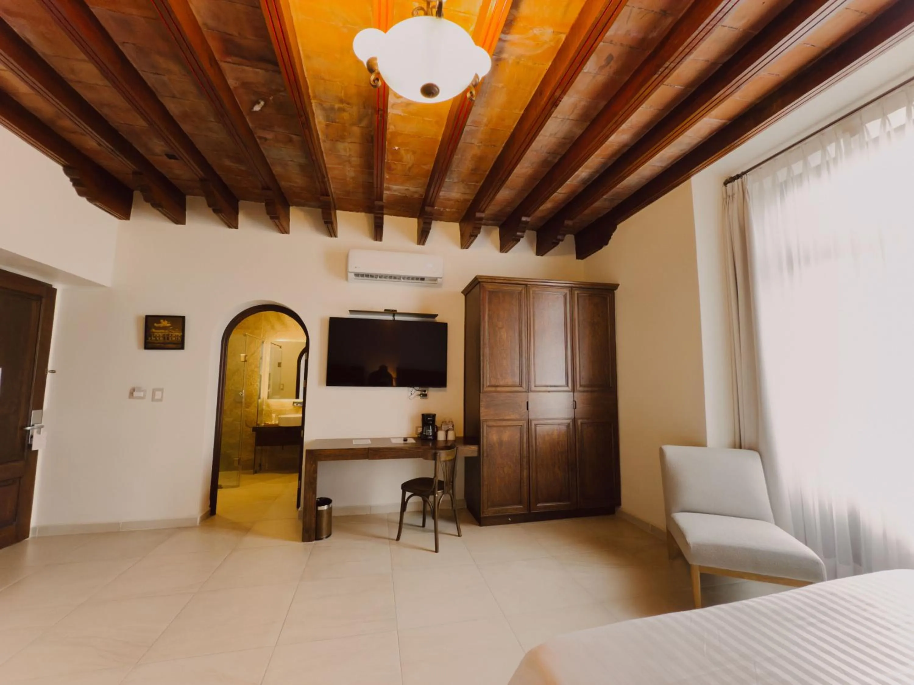 Bed in Hotel Hacienda la Venta