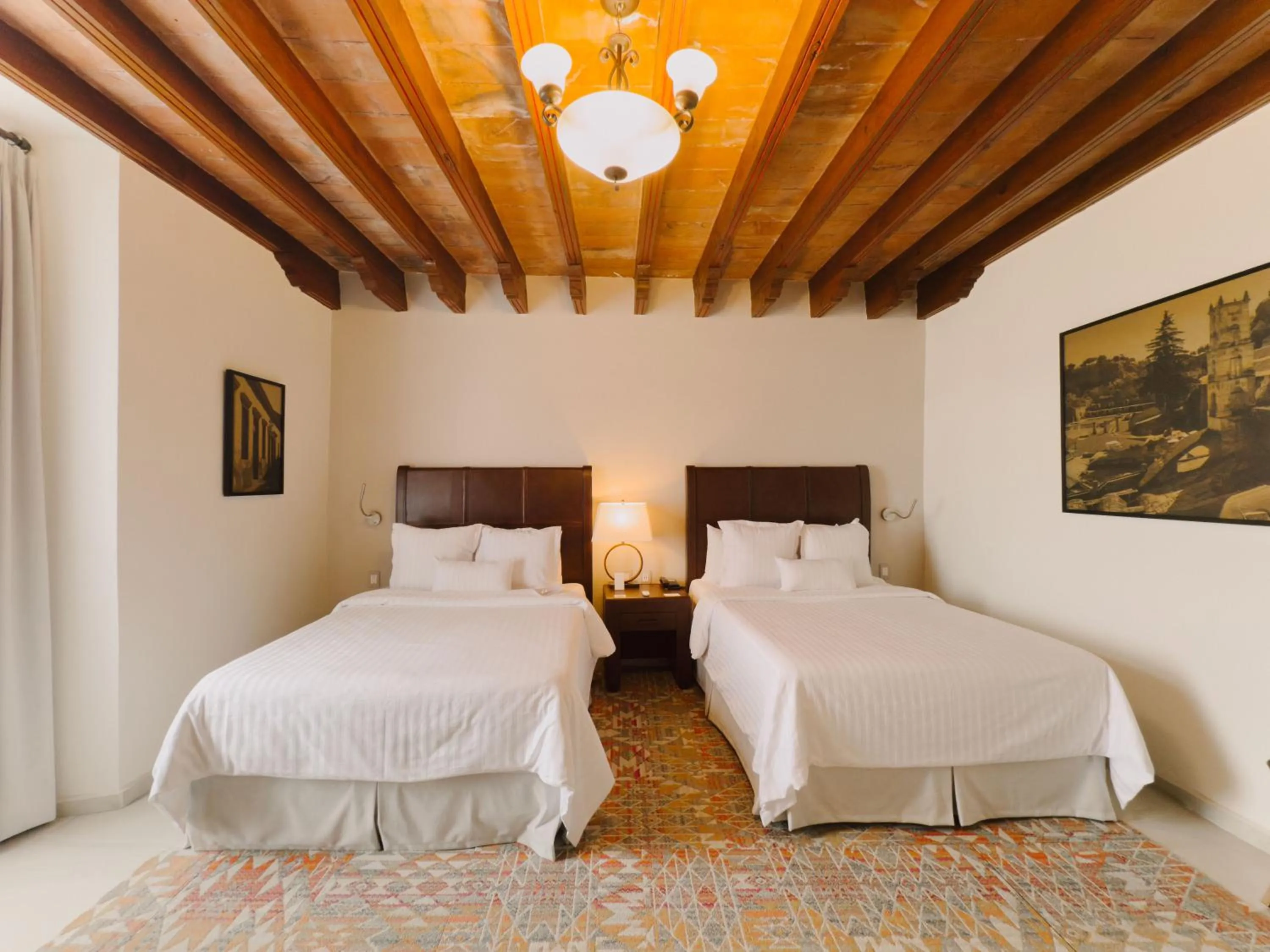 Bed in Hotel Hacienda la Venta