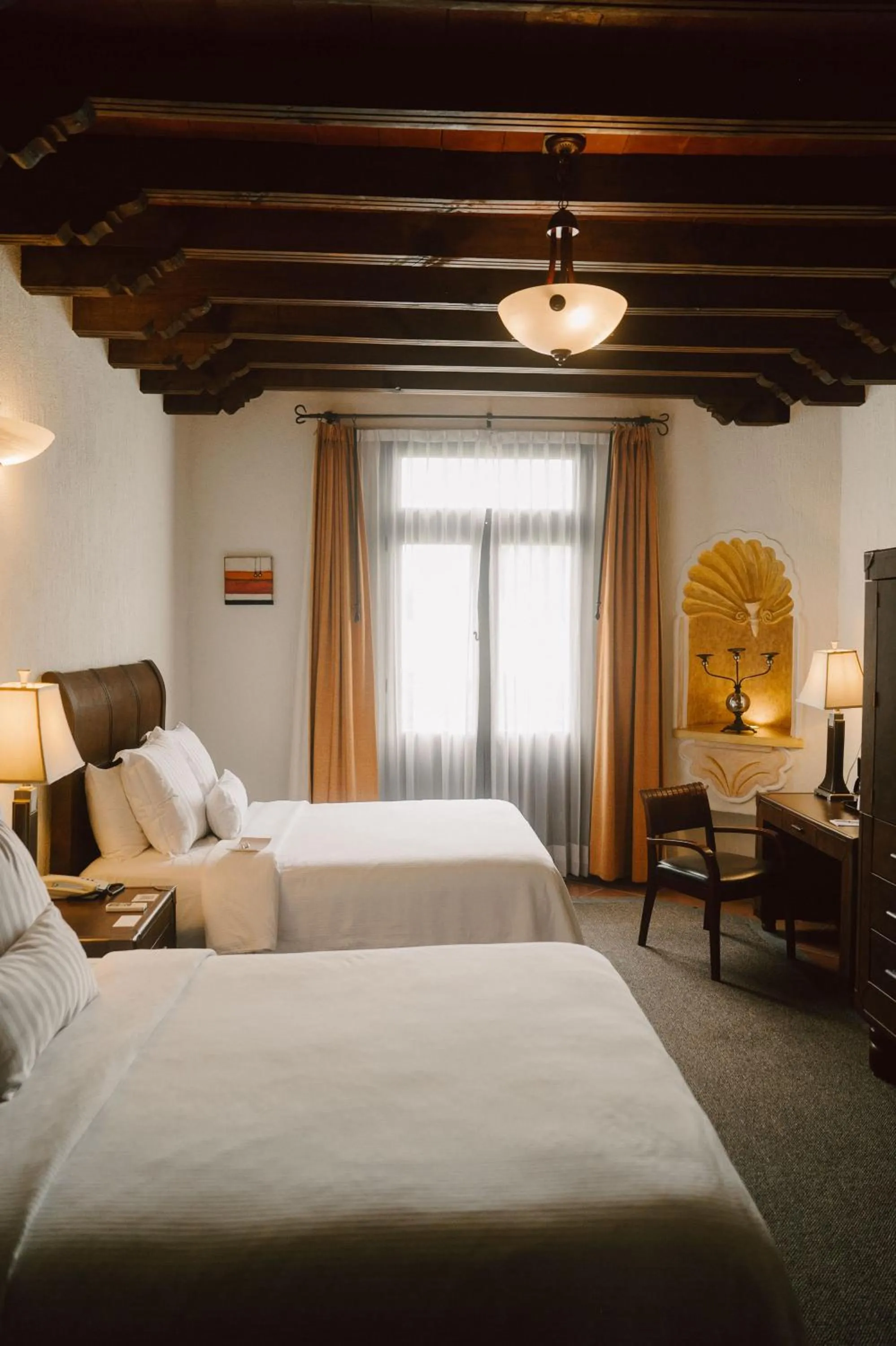 Bed in Hotel Hacienda la Venta