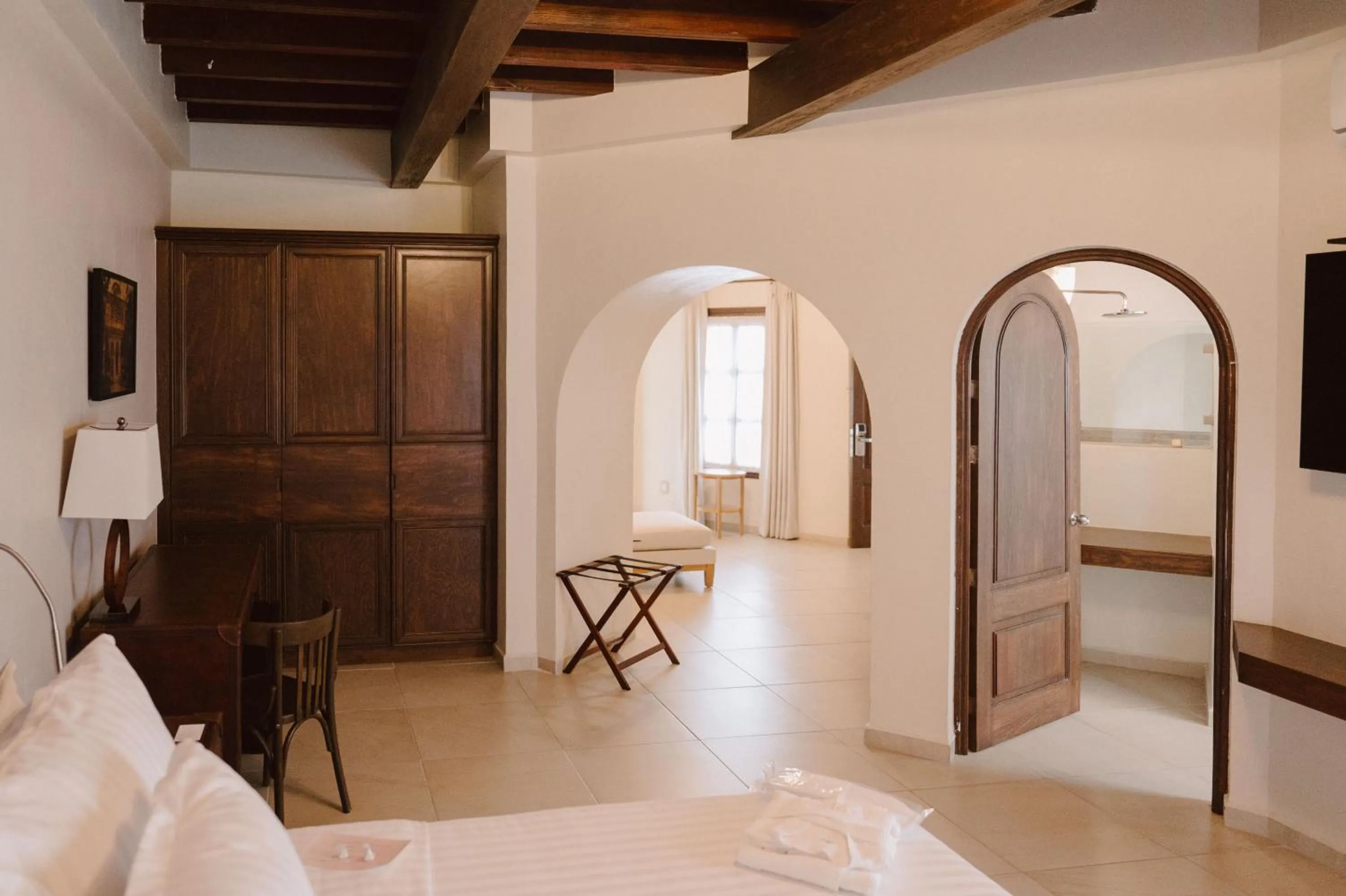 Bed in Hotel Hacienda la Venta