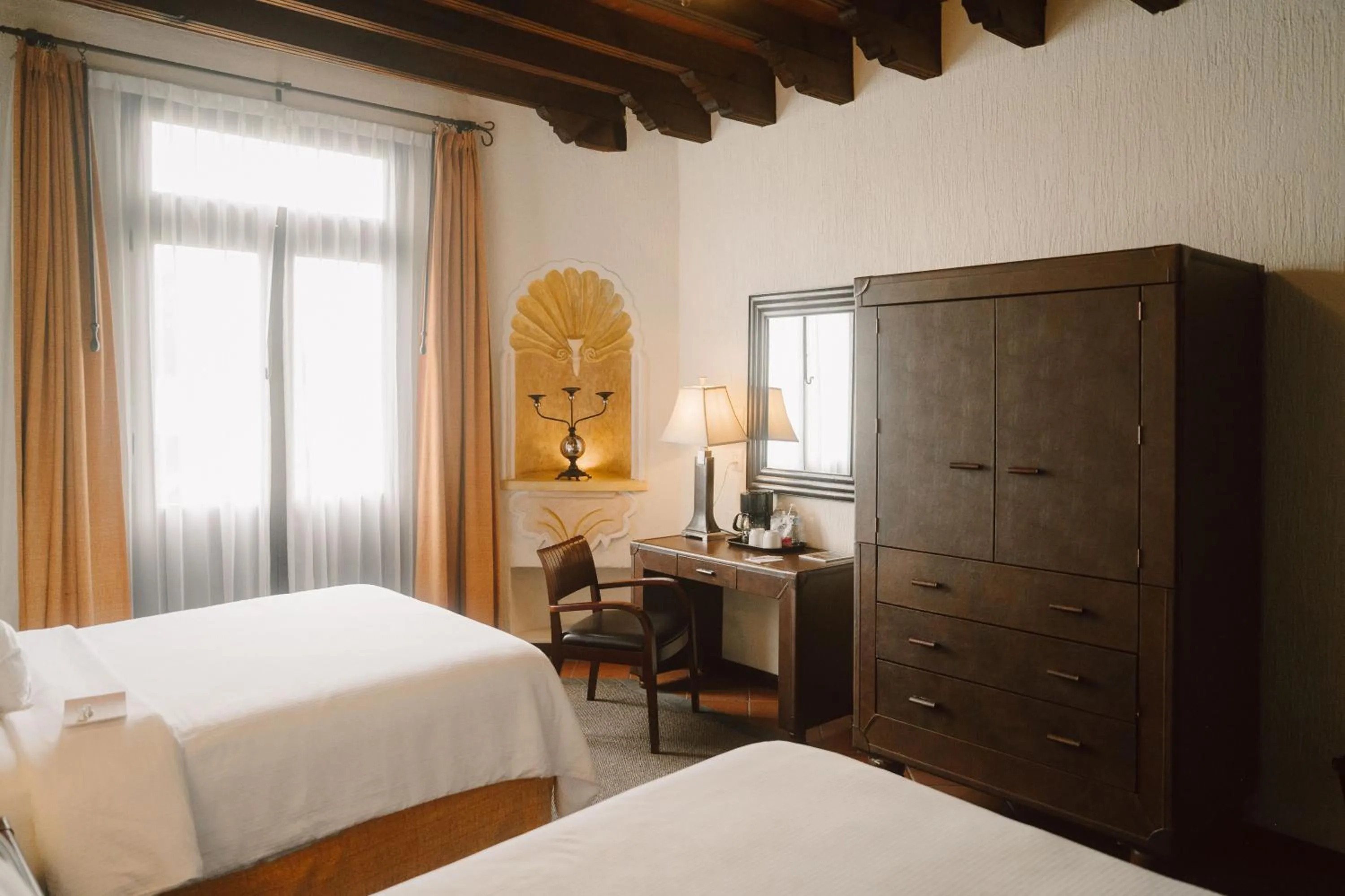 Bed in Hotel Hacienda la Venta