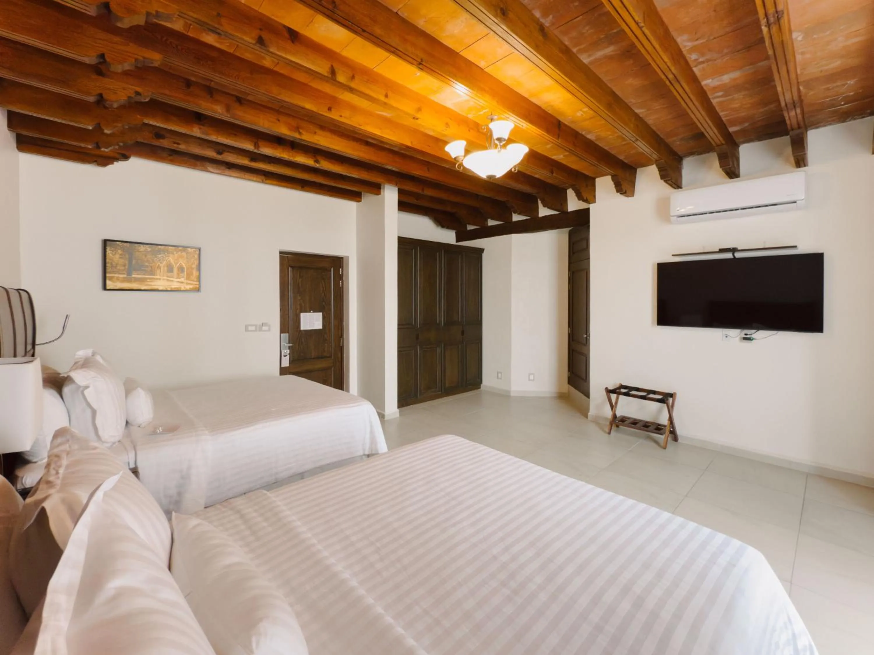 Bed in Hotel Hacienda la Venta