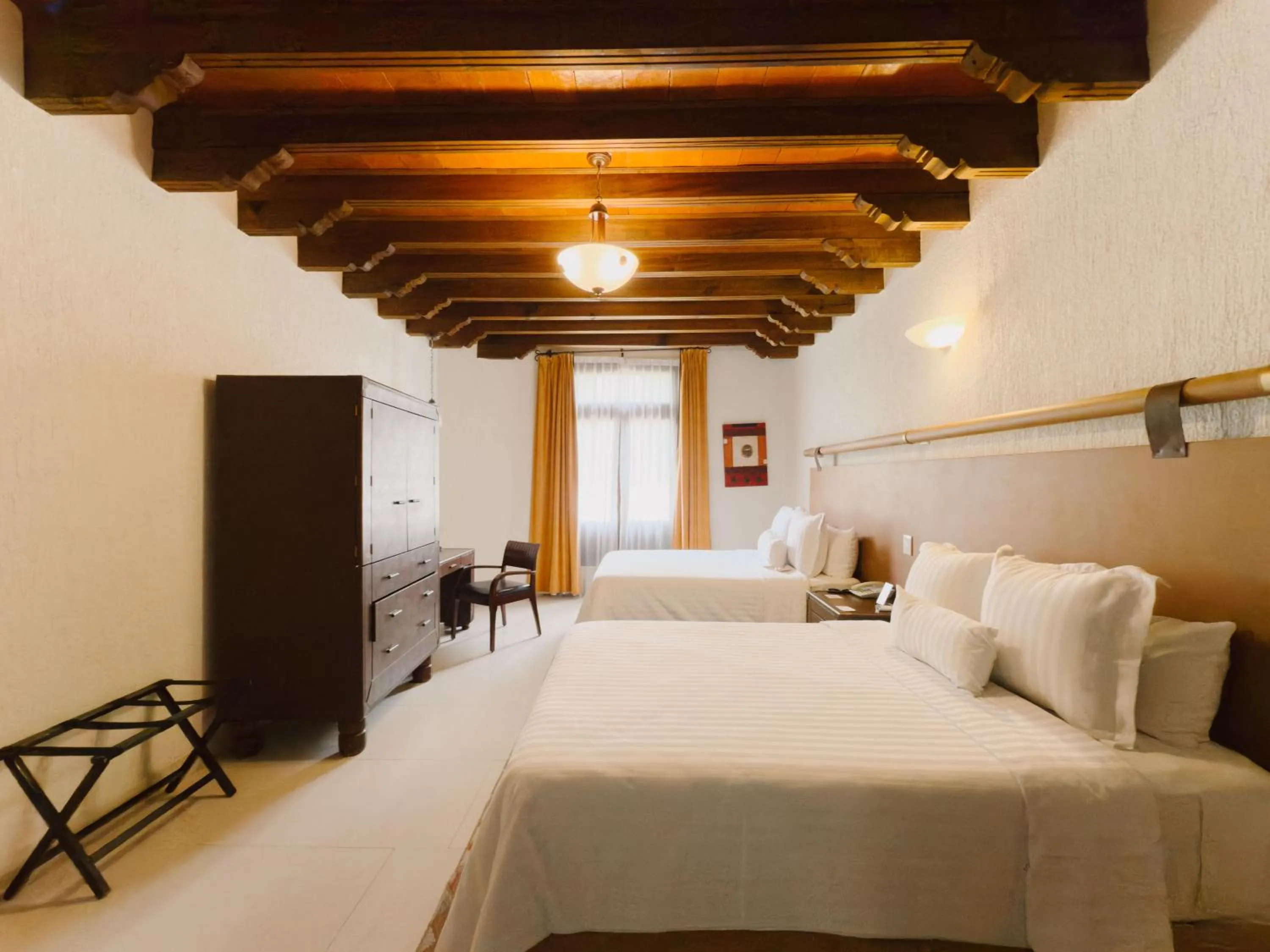 Bed in Hotel Hacienda la Venta