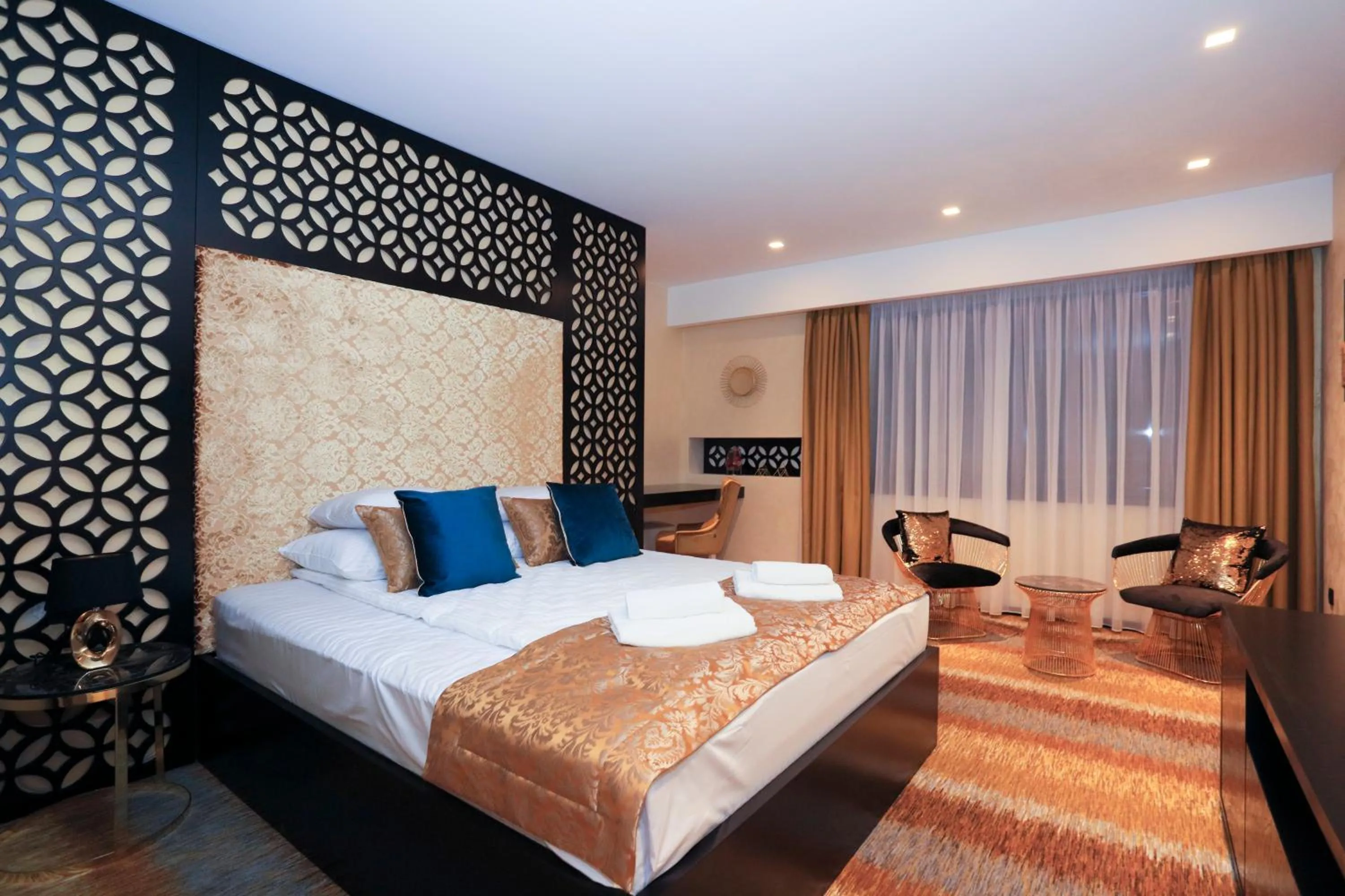 Bed in Carpe Diem Boutique Hotel