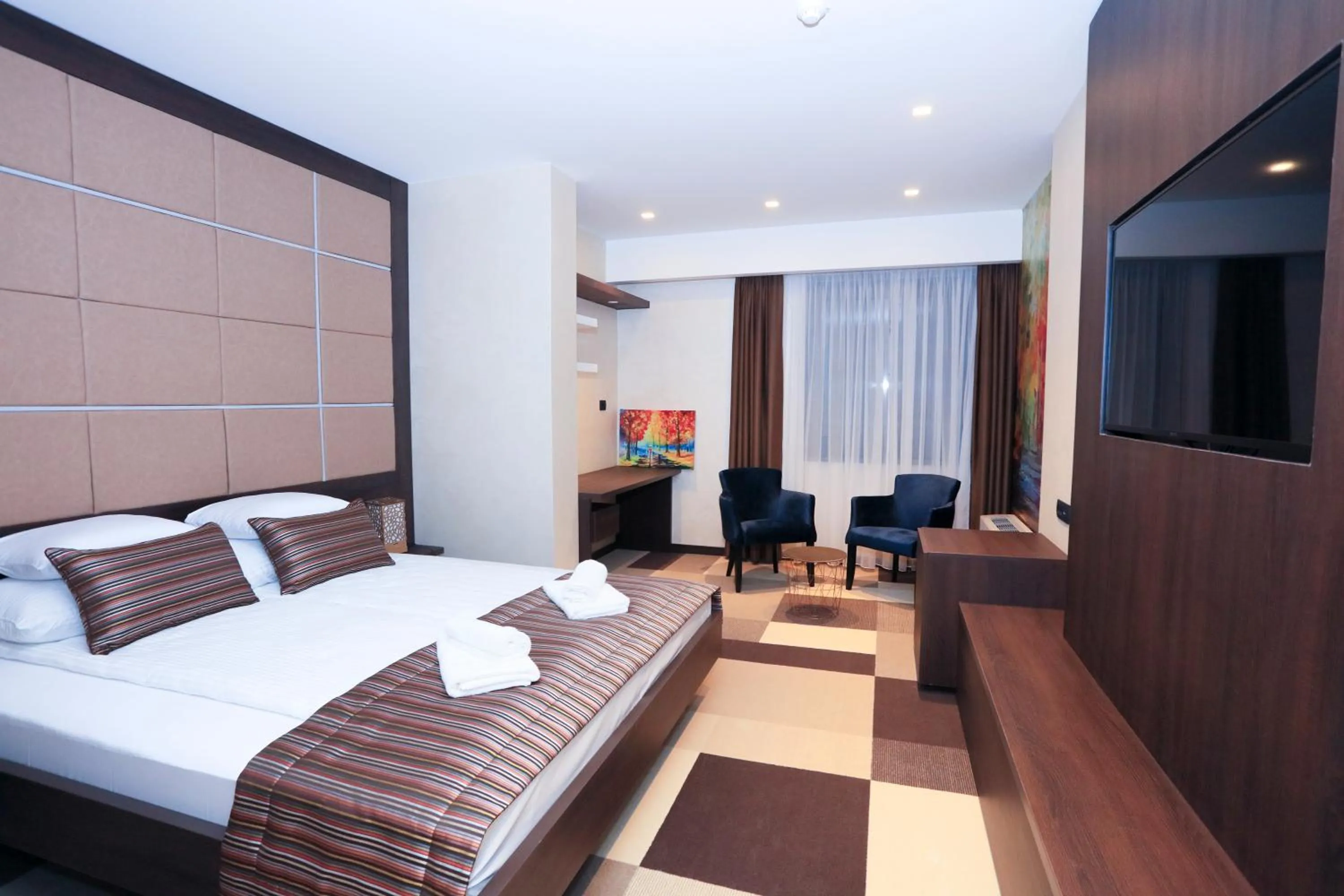 Bed in Carpe Diem Boutique Hotel