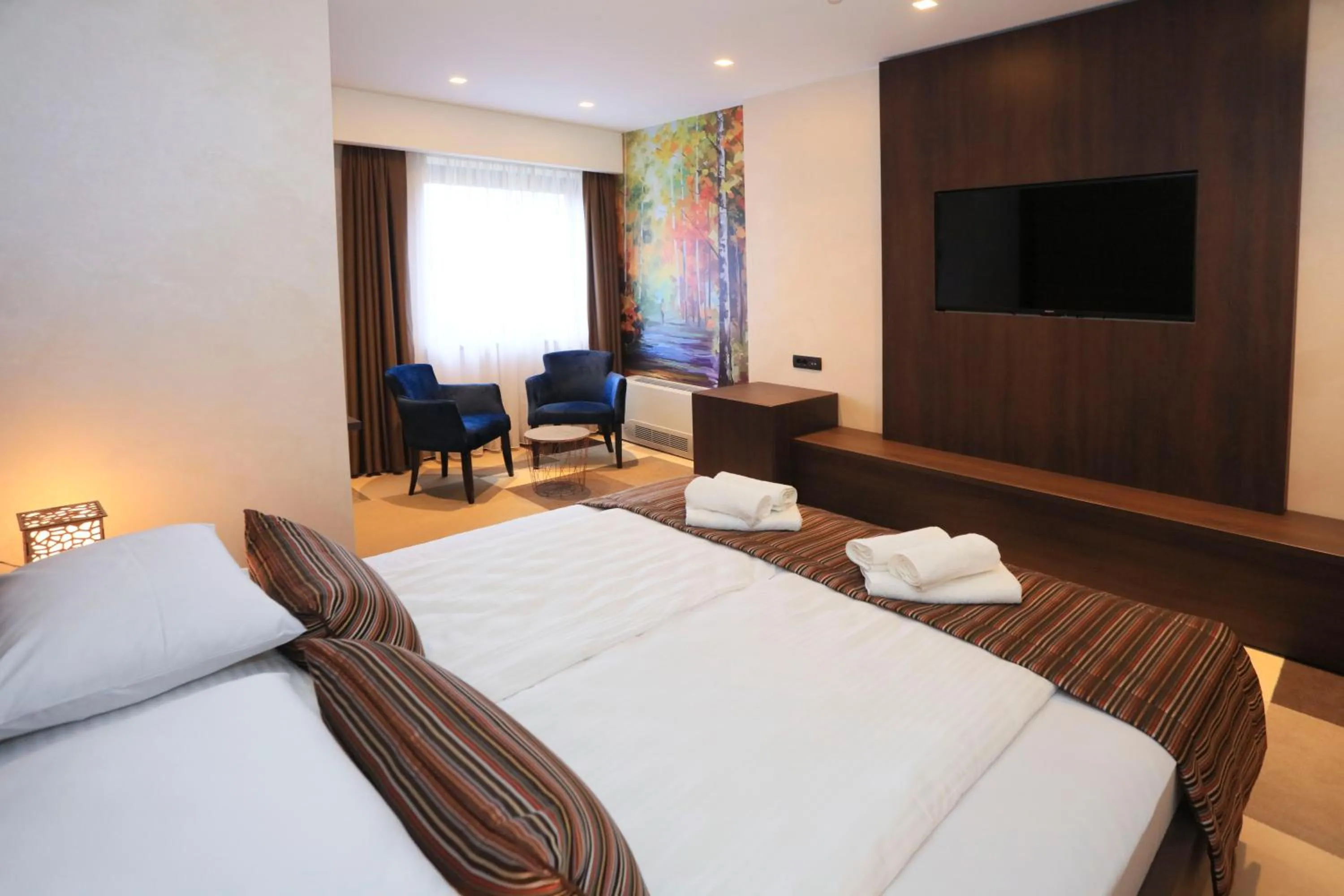 Bed in Carpe Diem Boutique Hotel