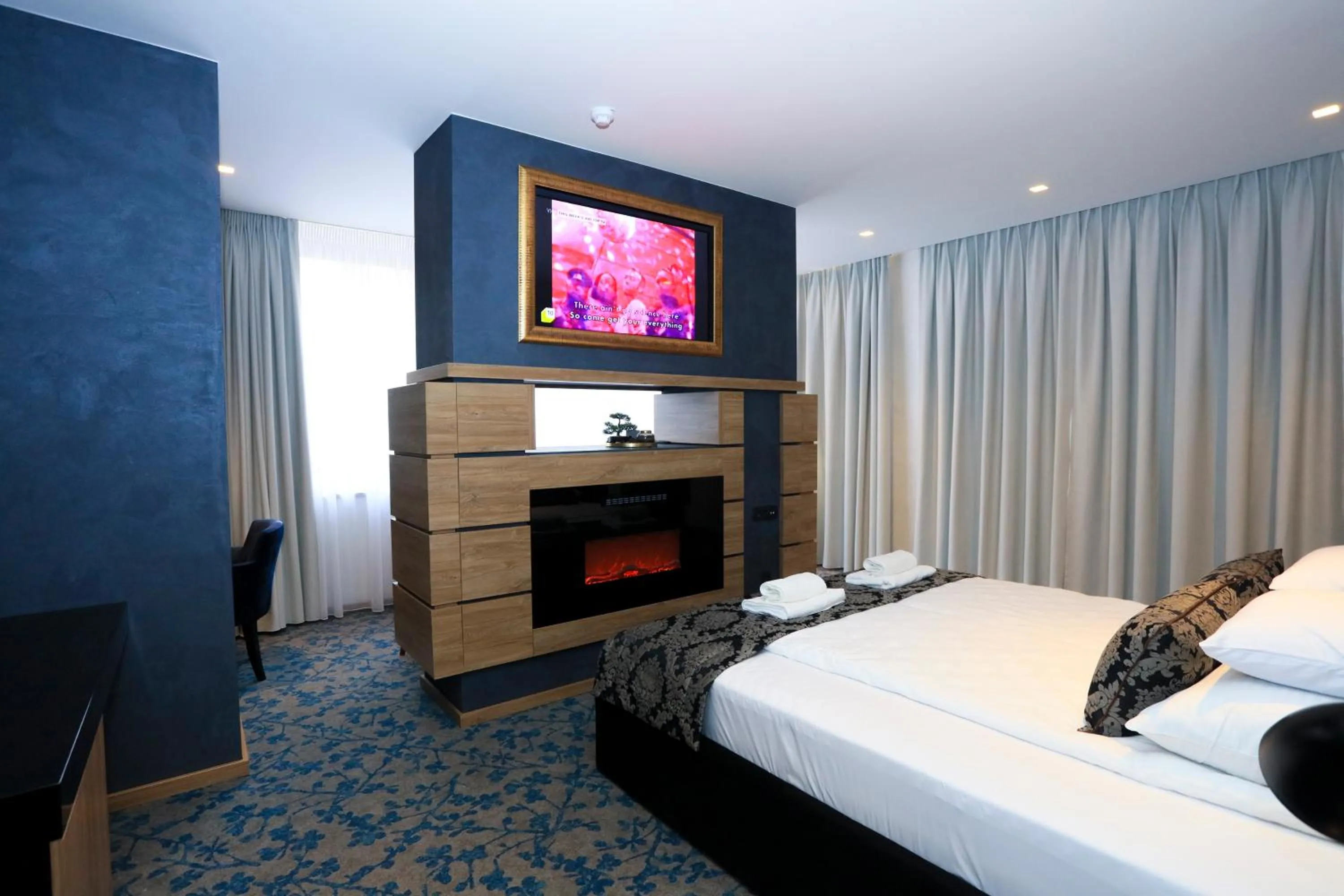 Bed in Carpe Diem Boutique Hotel