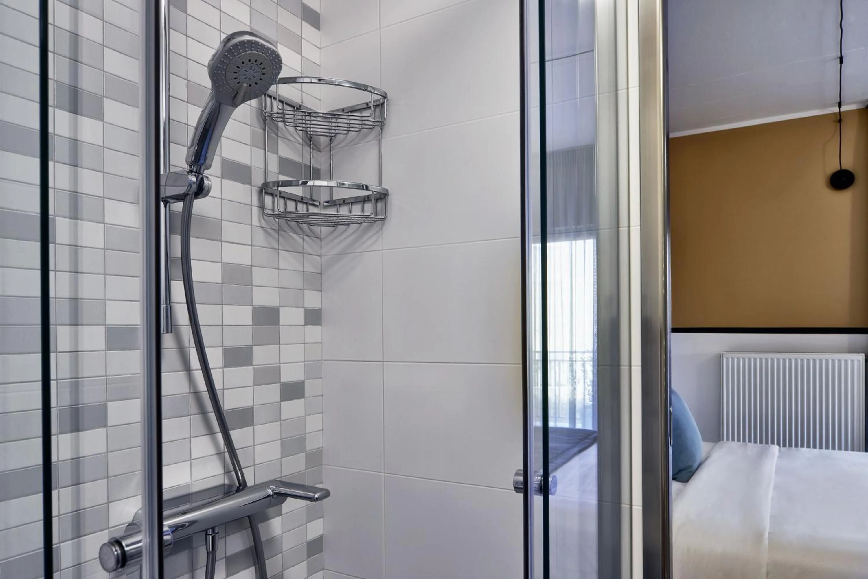 Bathroom, Bed in MONO Lofts
