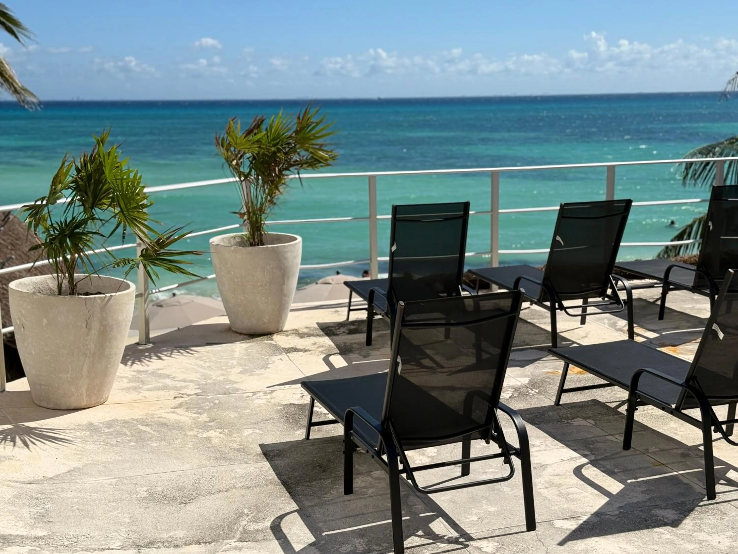 Balcony/Terrace in Luciana Hotel & Beach Club
