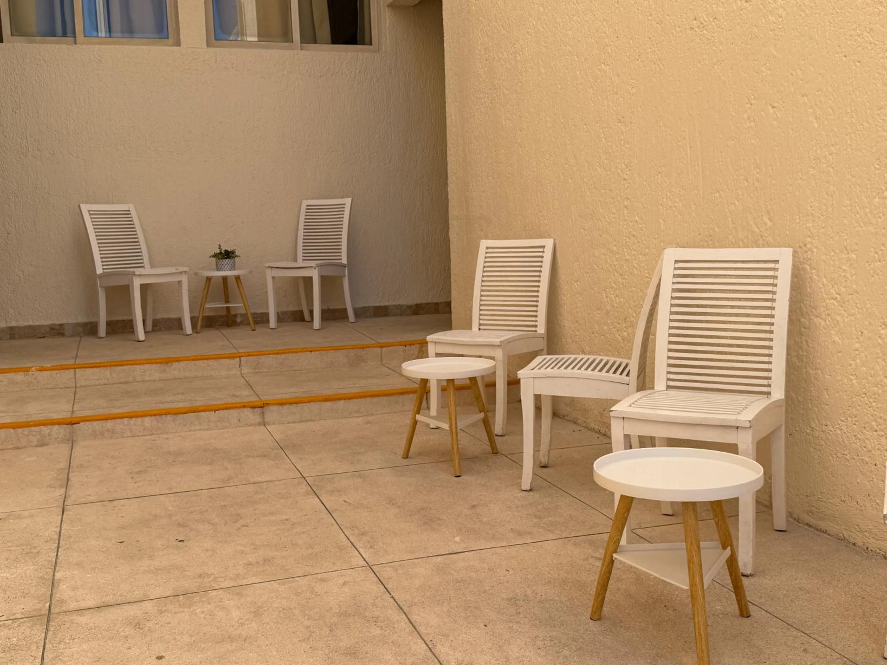 Patio in Luciana Hotel & Beach Club
