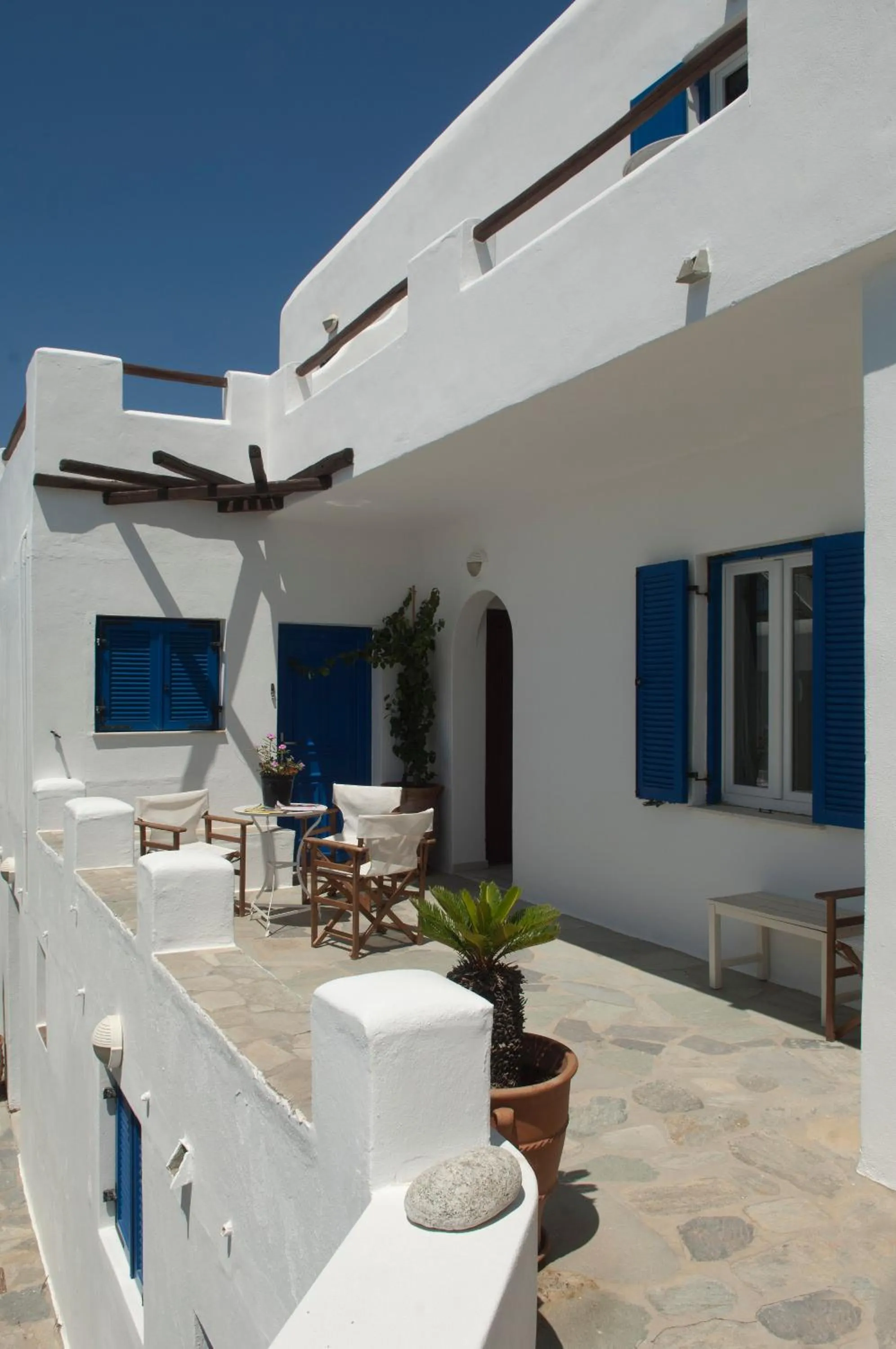 Balcony/Terrace in Megas Rooms