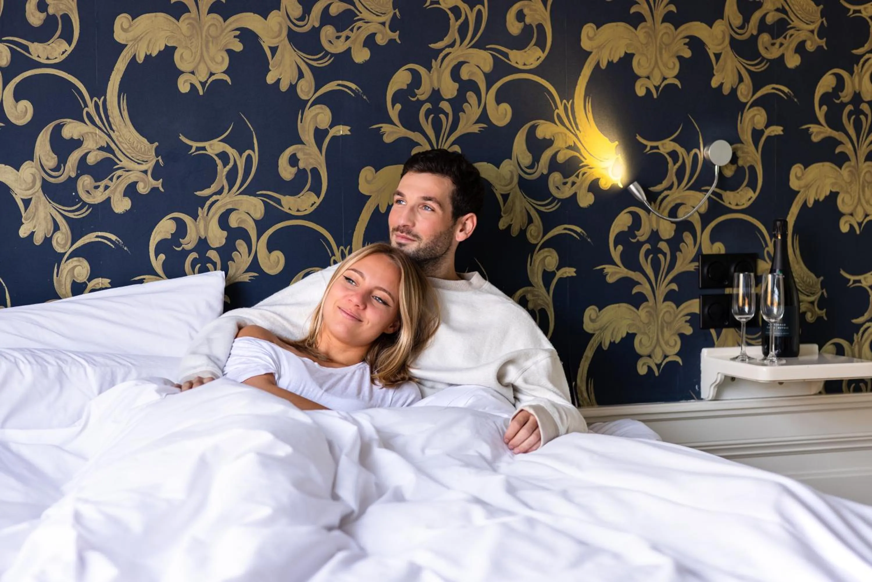 Bedroom, Bed in Amsterdam Canal Hotel