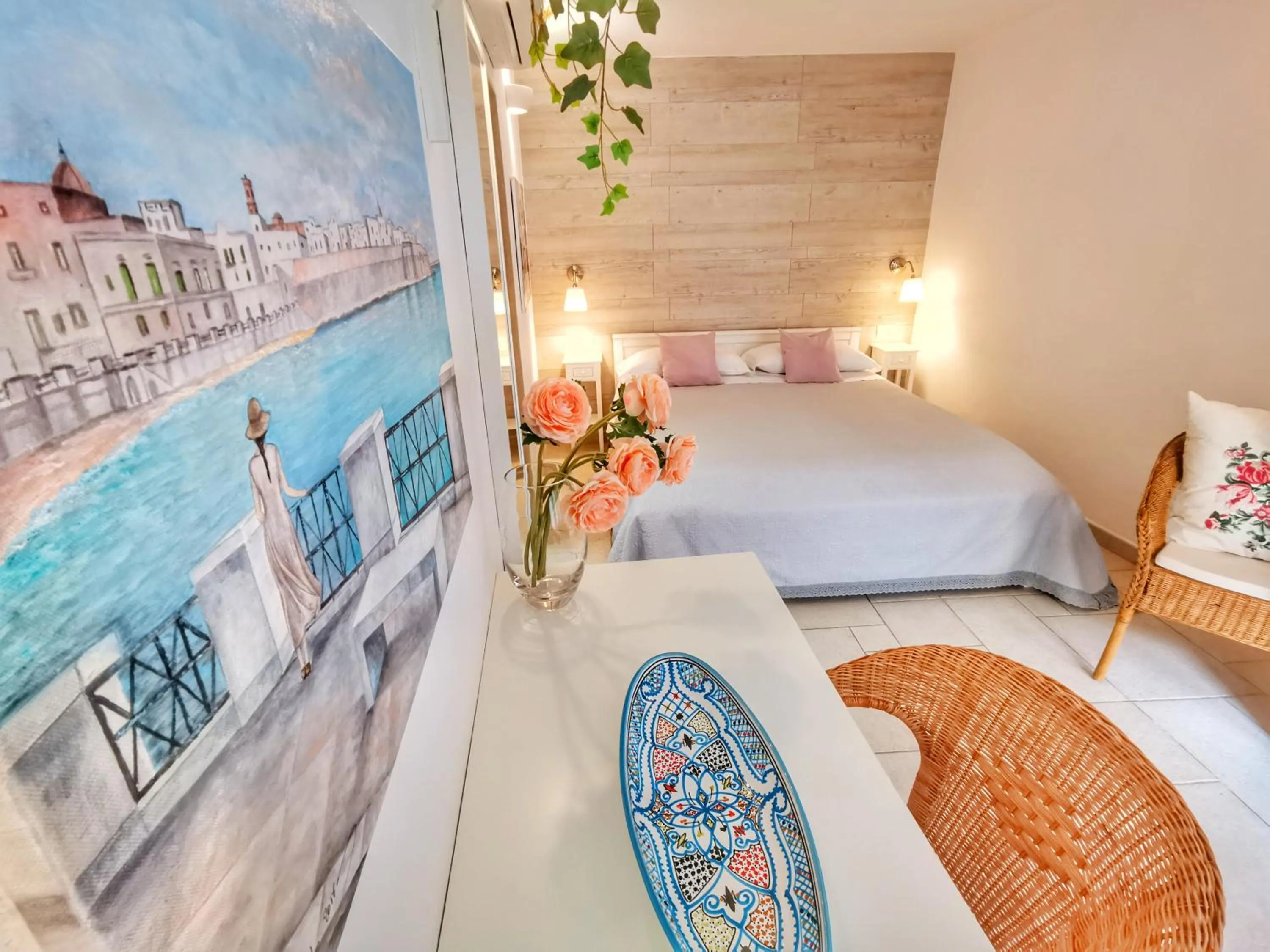 Bed in Carpe Diem B&B e Case Vacanza