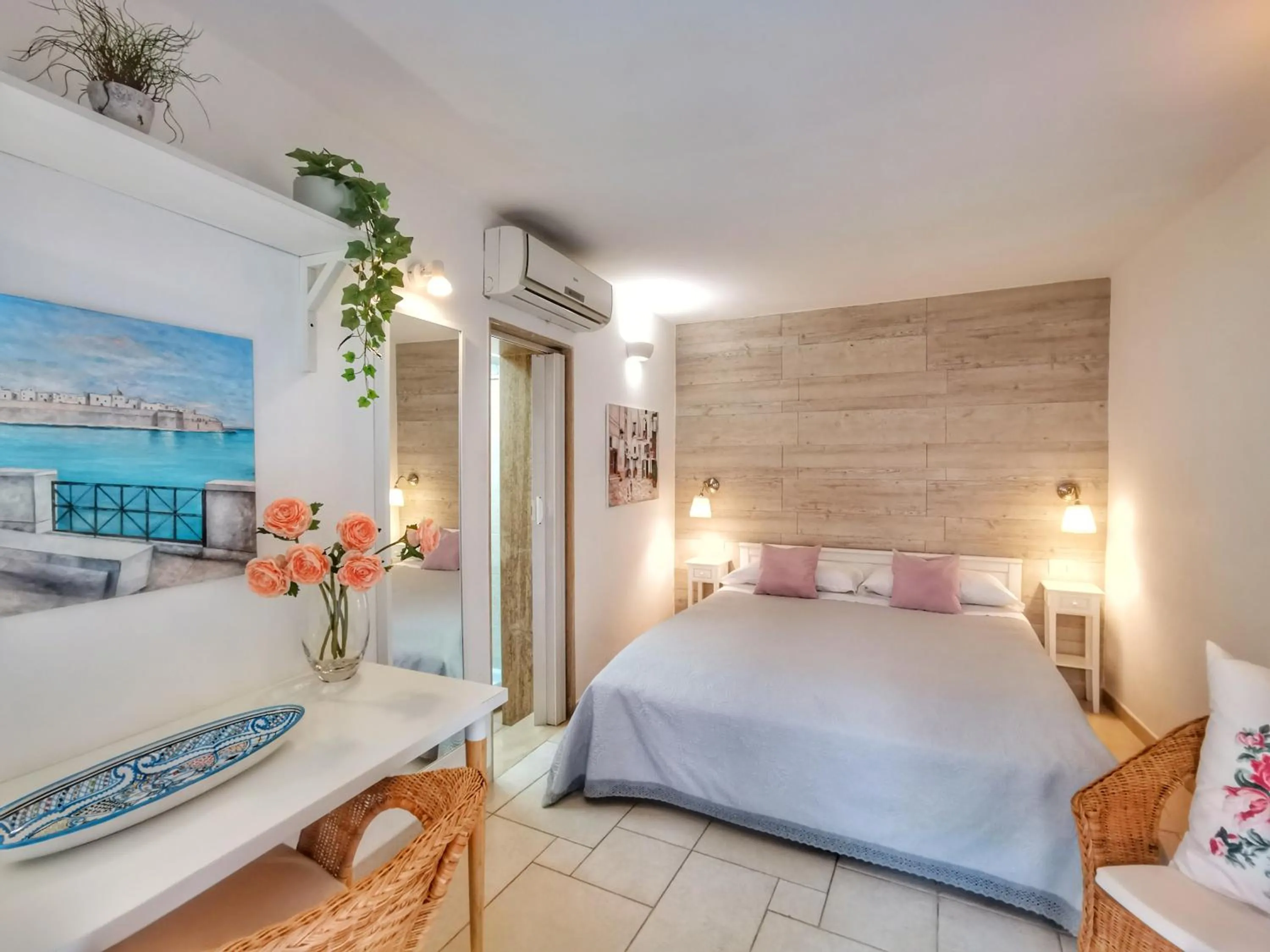 Bed in Carpe Diem B&B e Case Vacanza