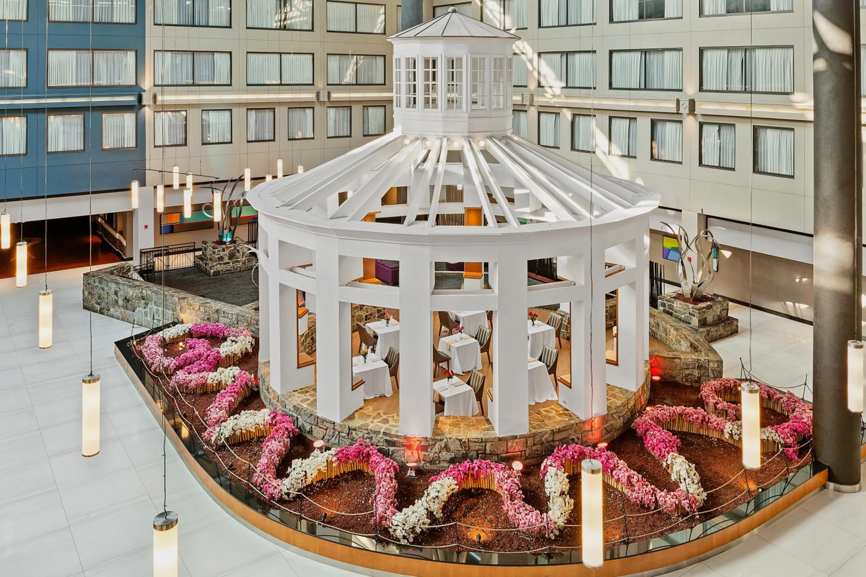 Lobby or reception in The Armon Stamford Hotel & Conference Center