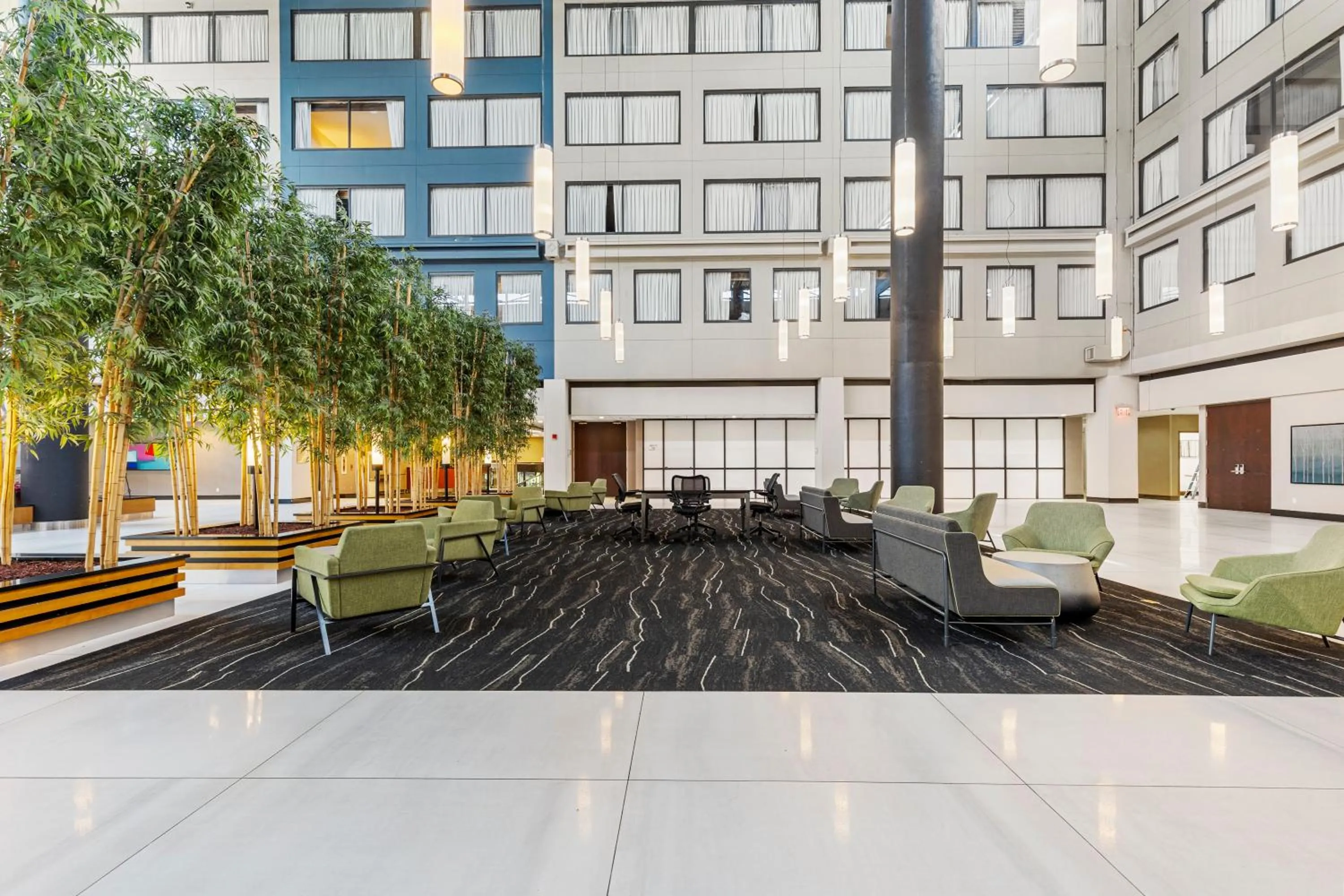 Lobby or reception in The Armon Stamford Hotel & Conference Center