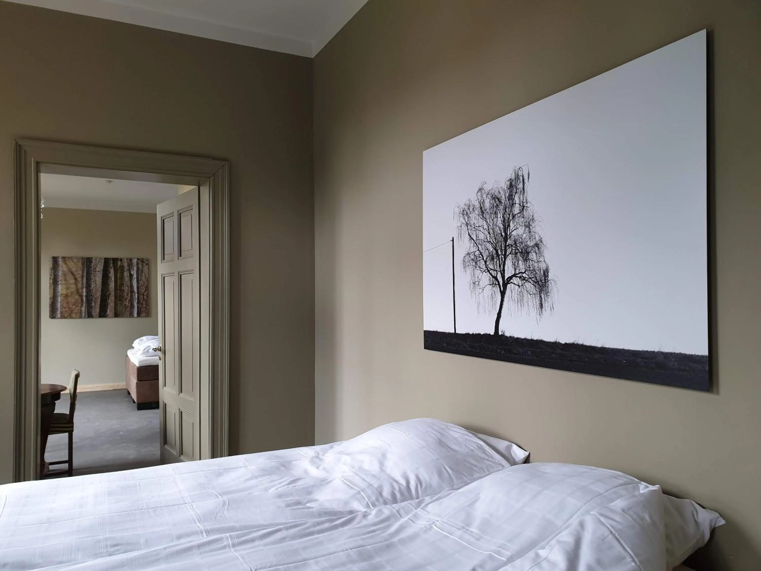 Bed in Villa Bianca am Huy